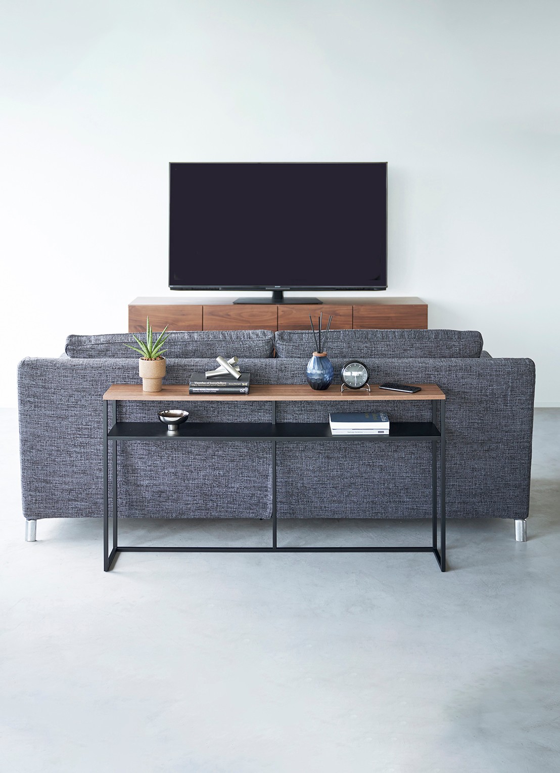 Yamazaki Tower wandtafel 126 x 65 cm - detail 3 zwart