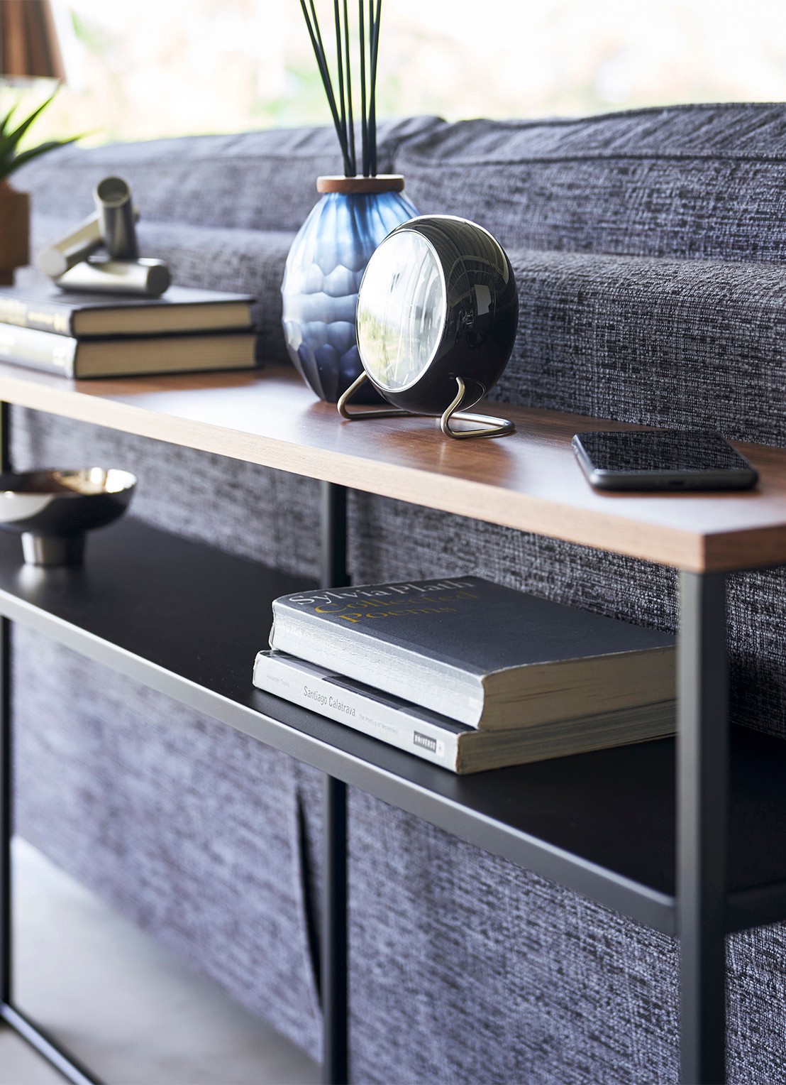 Yamazaki Tower wandtafel 126 x 65 cm - detail 4 zwart