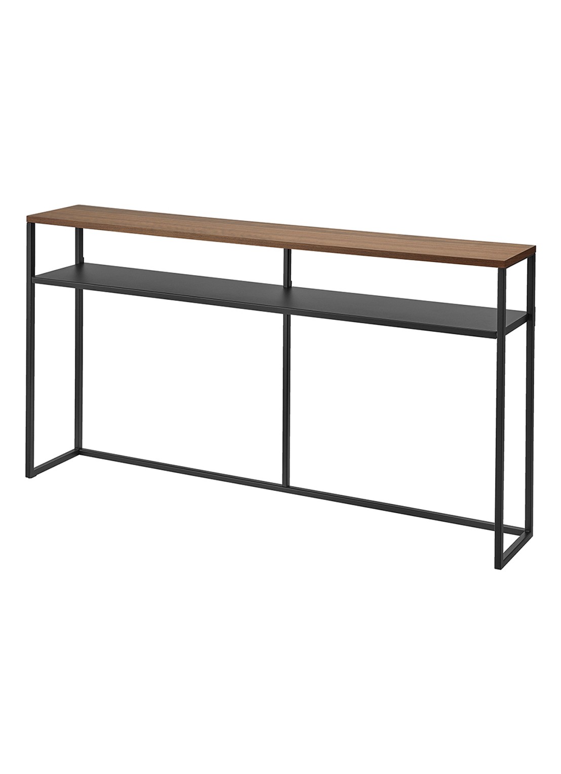 Yamazaki Tower wandtafel 126 x 65 cm - voorkant zwart