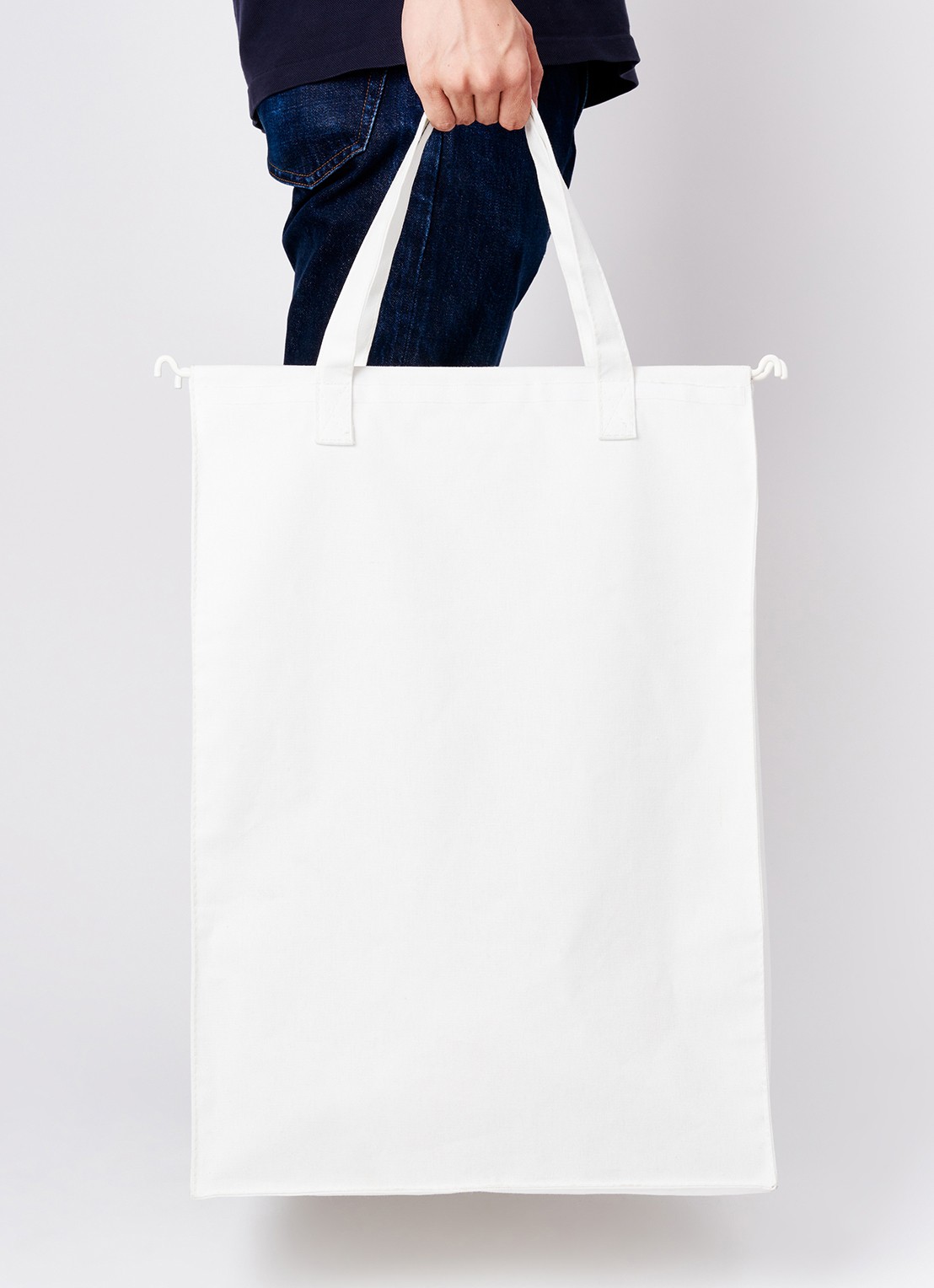 Yamazaki Tower wasmand 64 cm - detail 4 wit