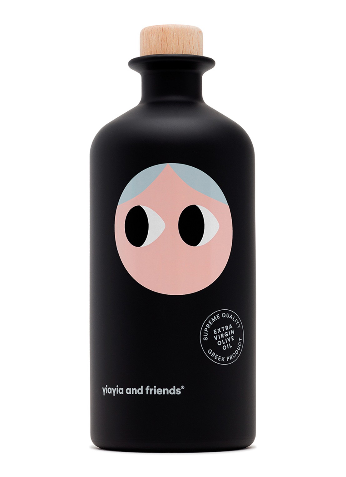 yiayia and friends Extra Vierge olijfolie 500 ml - voorkant undefined