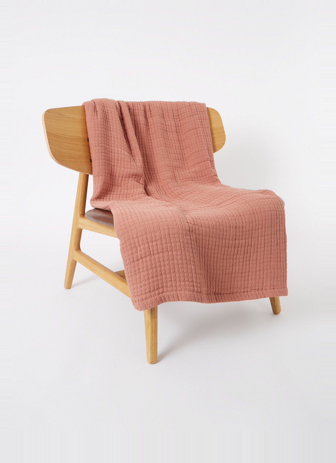 Yumeko Bedsprei van katoen 200 x 220 cm - voorkant 2 koper