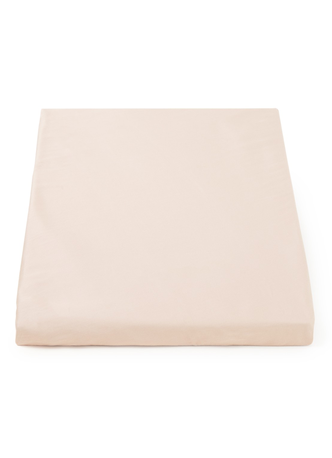 Yumeko Hoeslaken van  katoensatijn 300TC, hoekhoogte 30 cm - voorkant oudroze