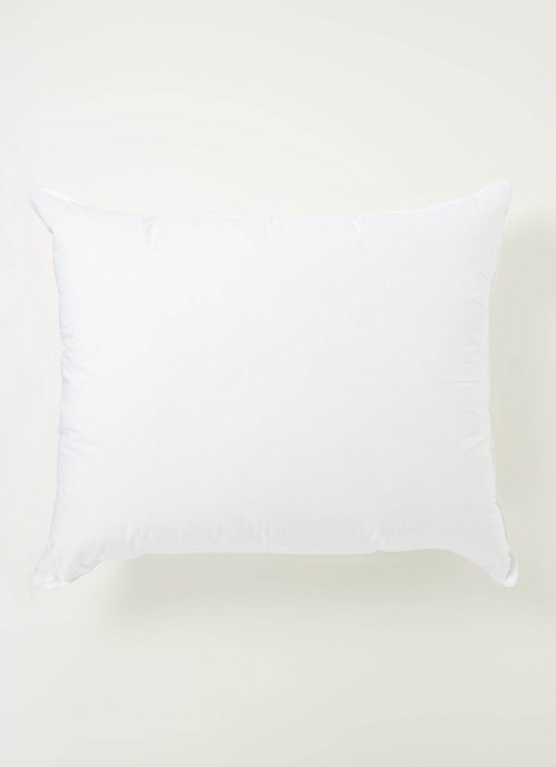 Yumeko Medium hoofdkussen met donsvulling 60 x 70 cm - voorkant 3 wit