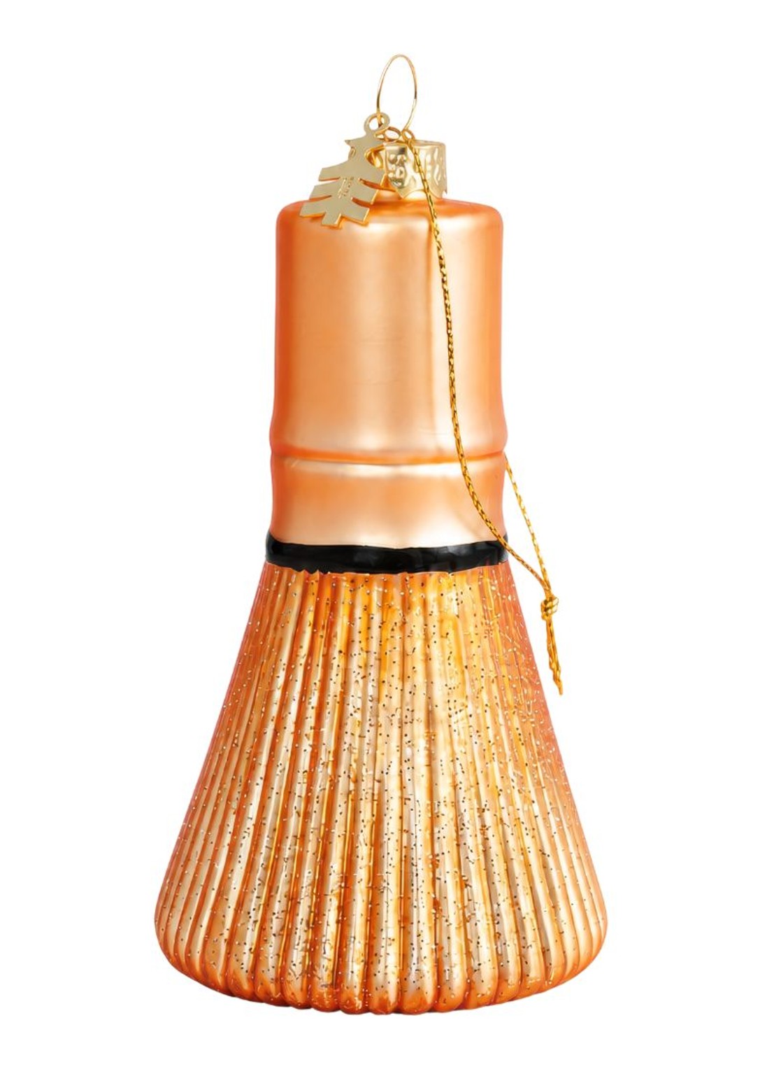 Yup in de Boom Matchakwast kersthanger 12 cm - voorkant goud