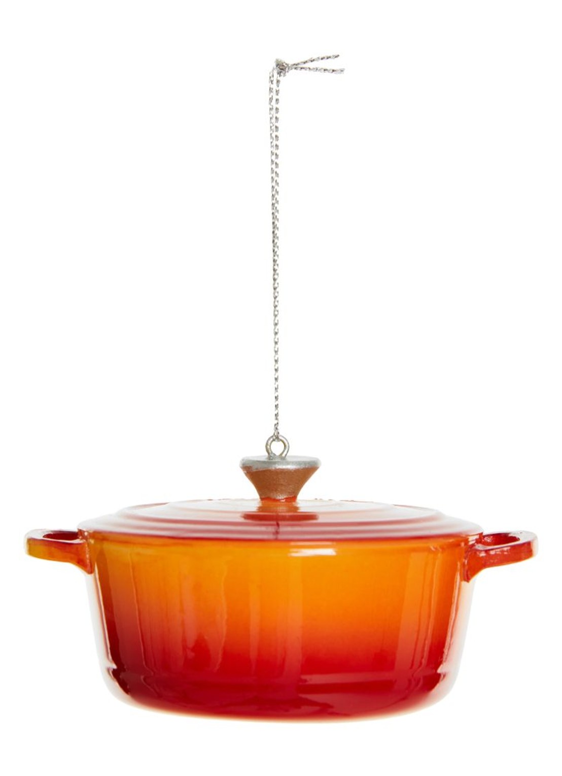 Yup in de Boom Pan kersthanger 8 cm - detail 4 orange