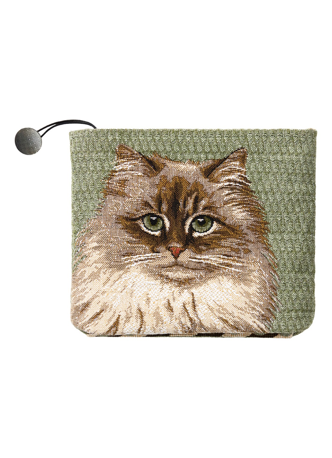 Yves Delorme Aime toilettas met print - voorkant 3 groen