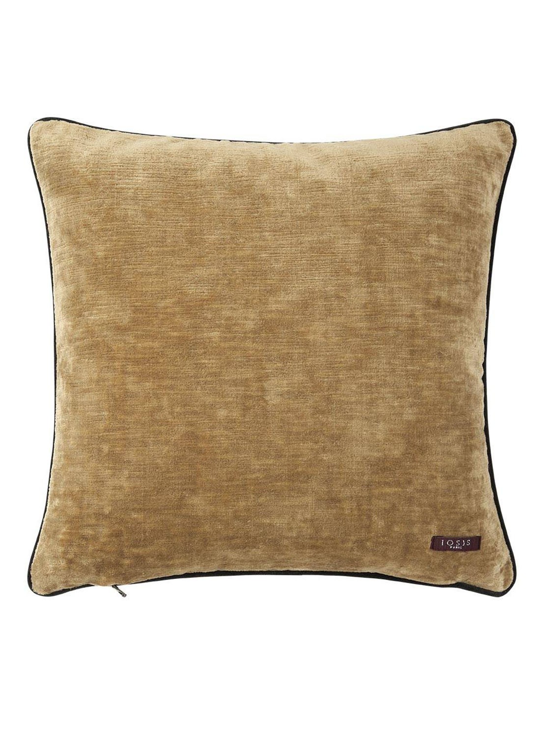 Yves Delorme BOROMEE  Paon        Cushion c - achterkant bruin