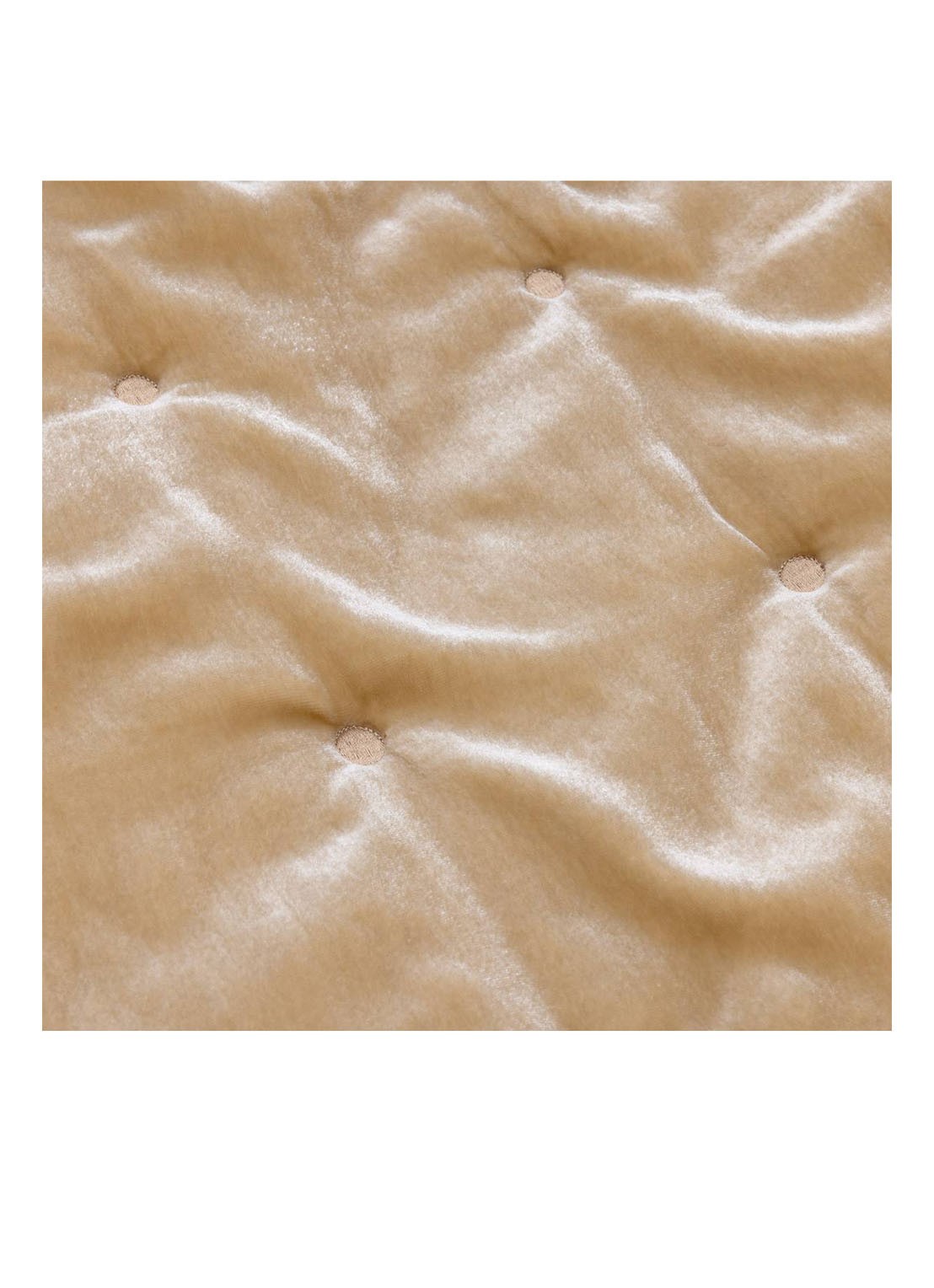 Yves Delorme Cocon bedsprei 260 x 240 cm - voorkant 3 beige