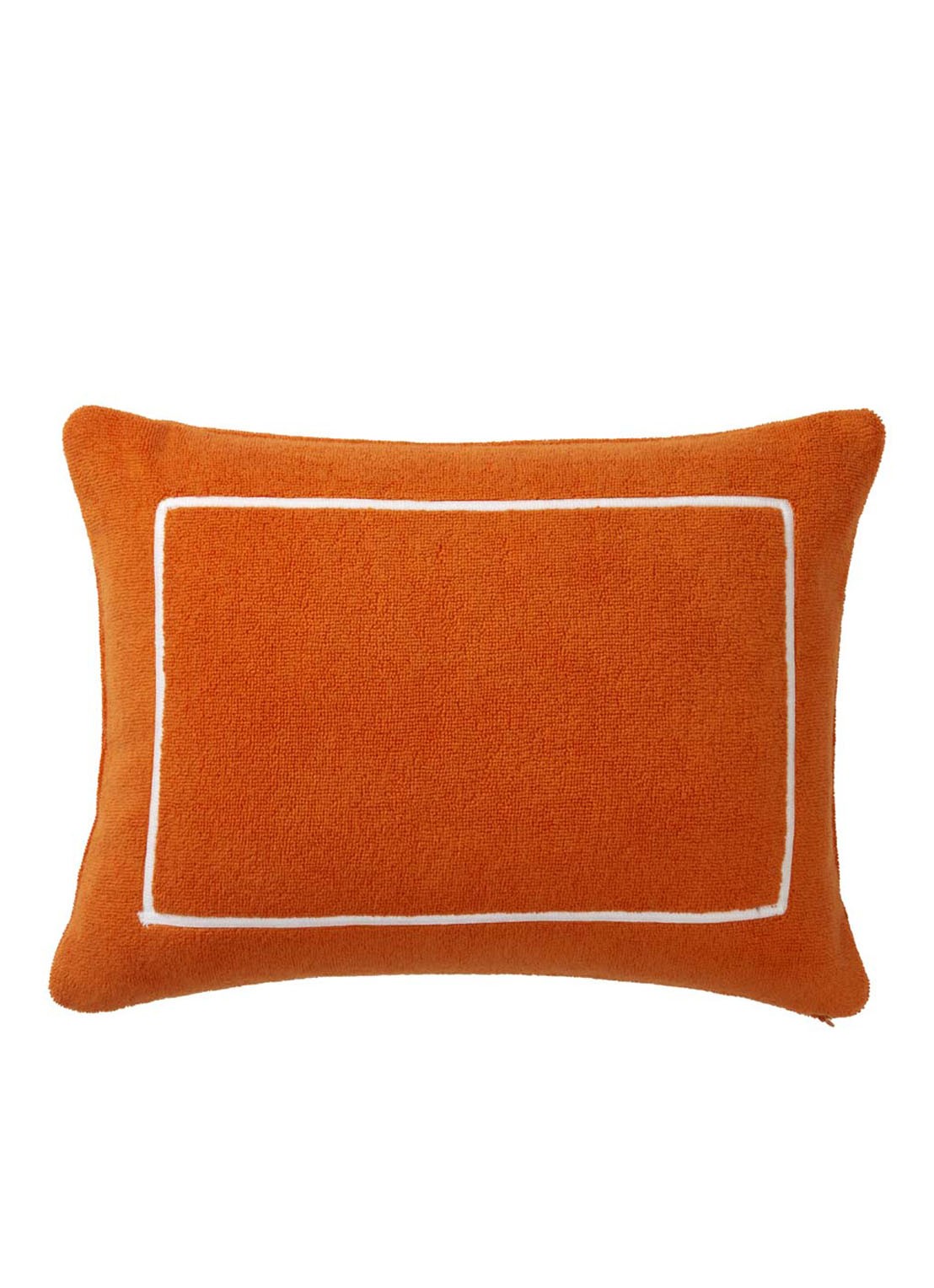 Yves Delorme Croisière Strand sierkussen 40 x 30 cm - voorkant 2 orange