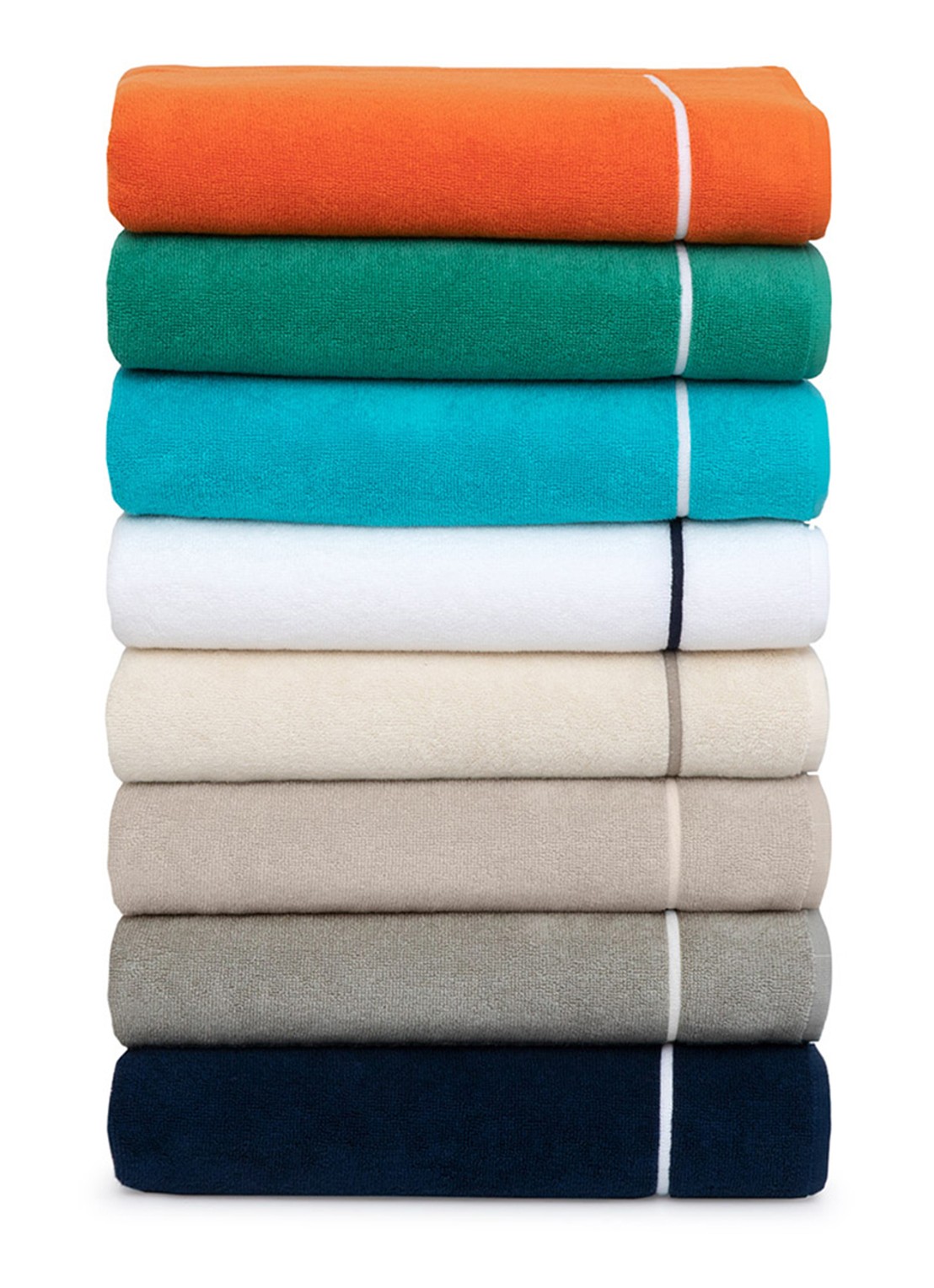 Yves Delorme Croisiere strandlaken  - 480 gr/m2 - 92 x 200 cm - detail 6 creme
