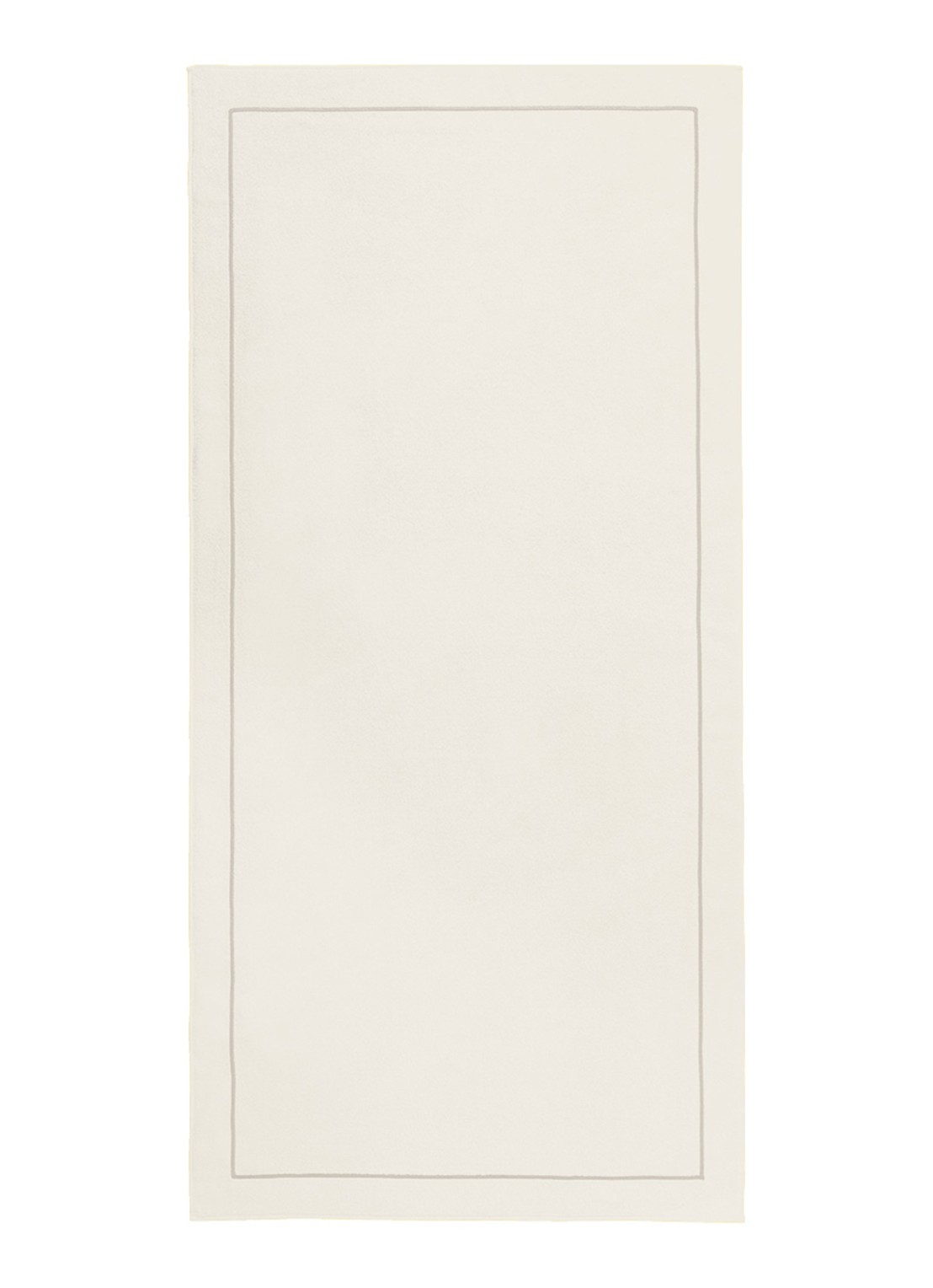 Yves Delorme Croisiere strandlaken  - 480 gr/m2 - 92 x 200 cm - voorkant 2 creme