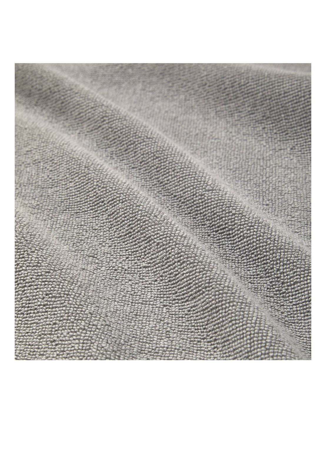 Yves Delorme Croisiere strandlaken  - 480 gr/m2 - 92 x 200 cm - voorkant 5 lichtgrijs