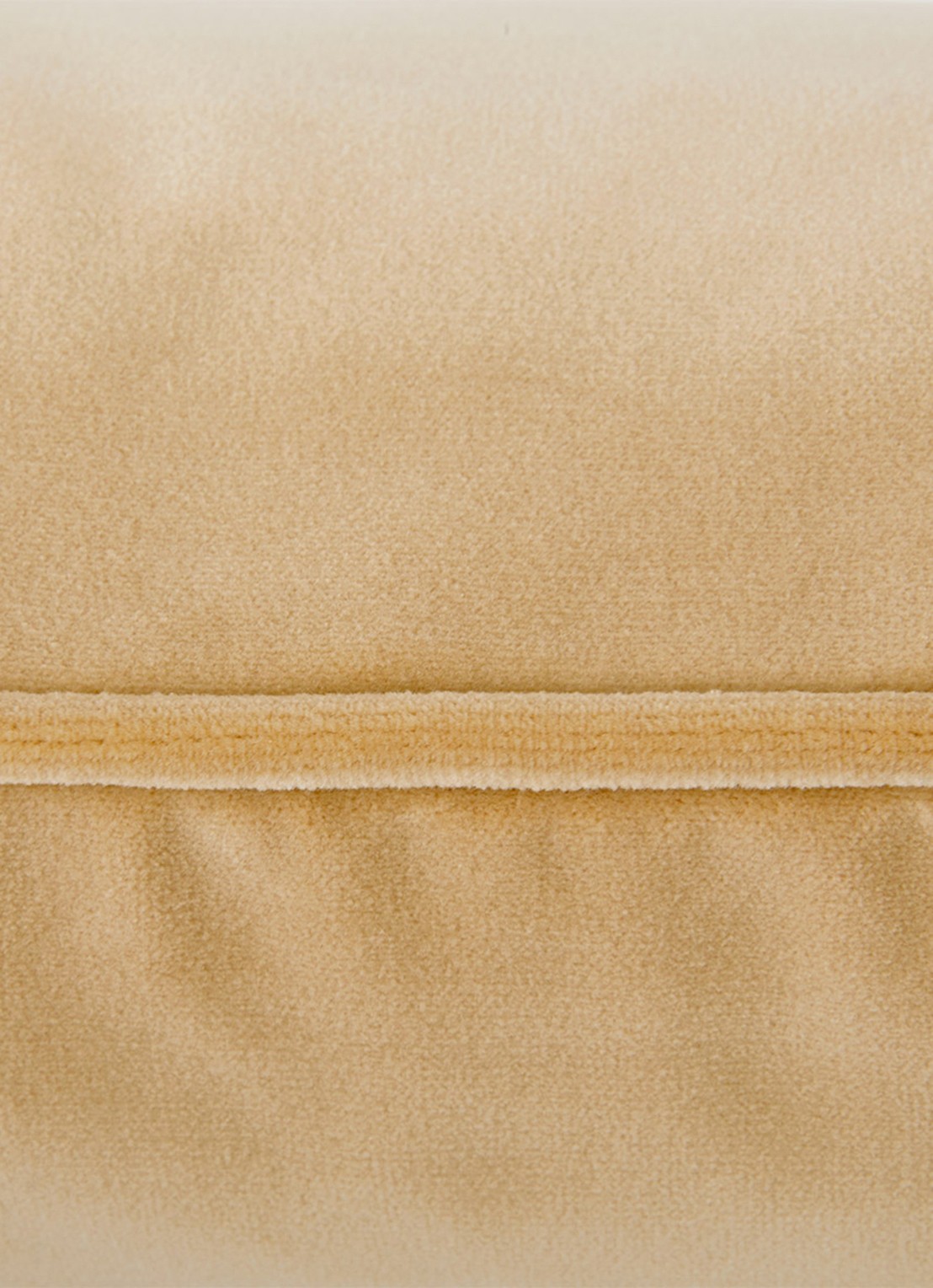 Yves Delorme Divan sierkussenhoes van fluweel - detail 4 donkerbeige