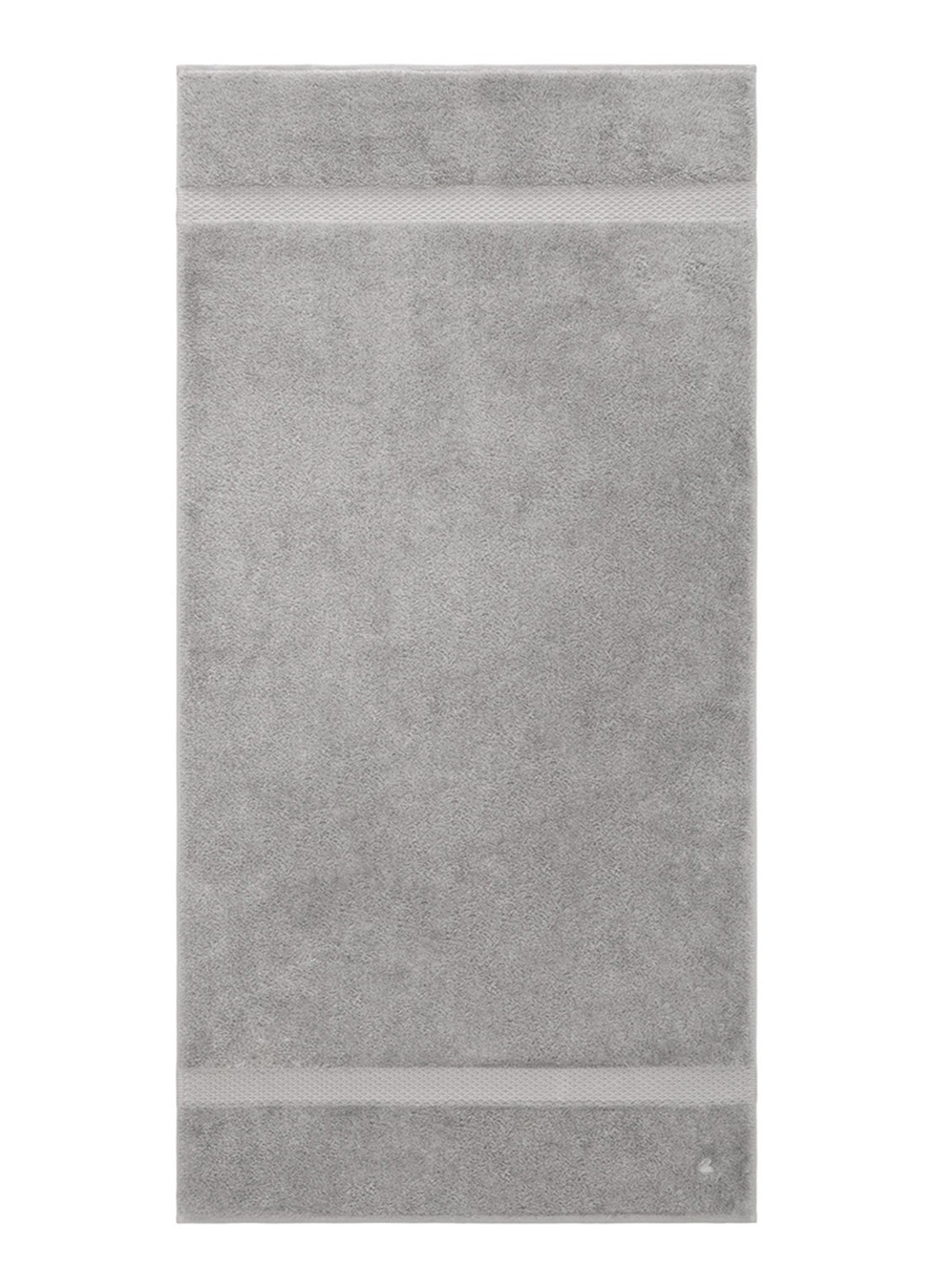 Yves Delorme Etoile badhanddoek - 700g/m2 - 70 x 140 cm - voorkant middengrijs