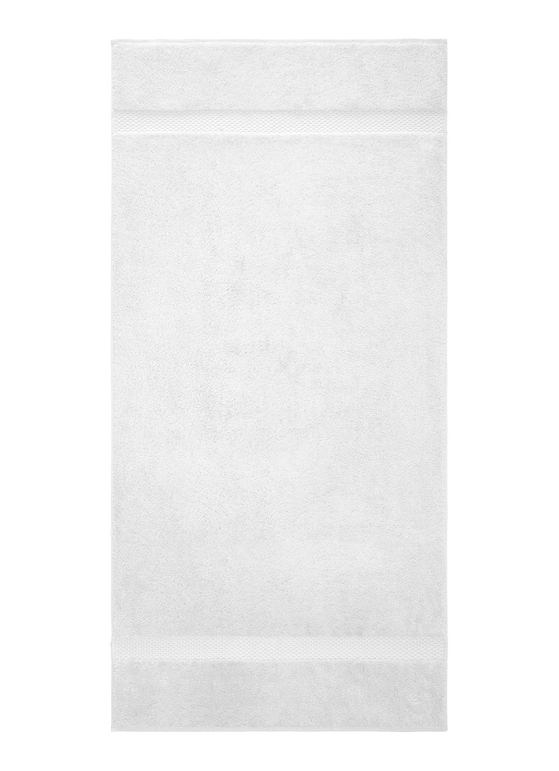 Yves Delorme Etoile badhanddoek - 700g/m2 - 70 x 140 cm - voorkant lichtgrijs