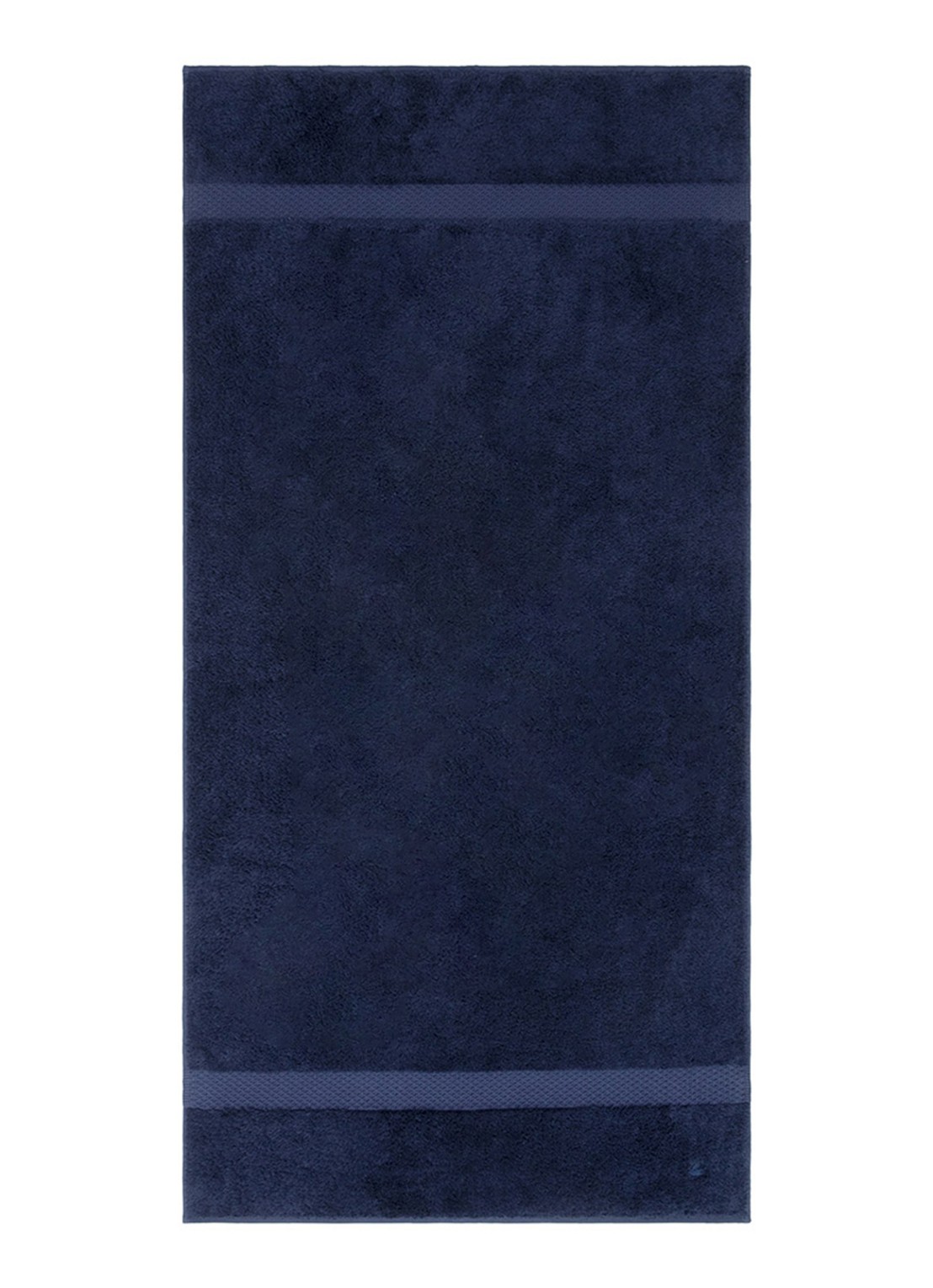 Yves Delorme Etoile badhanddoek - 700g/m2 - 70 x 140 cm - voorkant donkerblauw