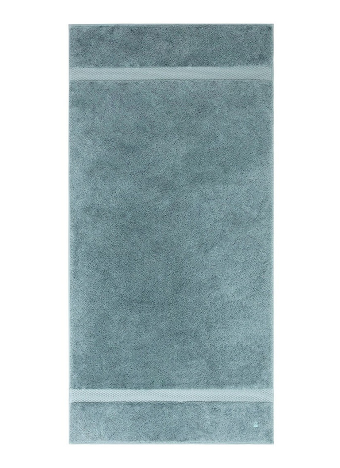 Yves Delorme Etoile badhanddoek - 700g/m2 - 70 x 140 cm - voorkant 3 turquoise
