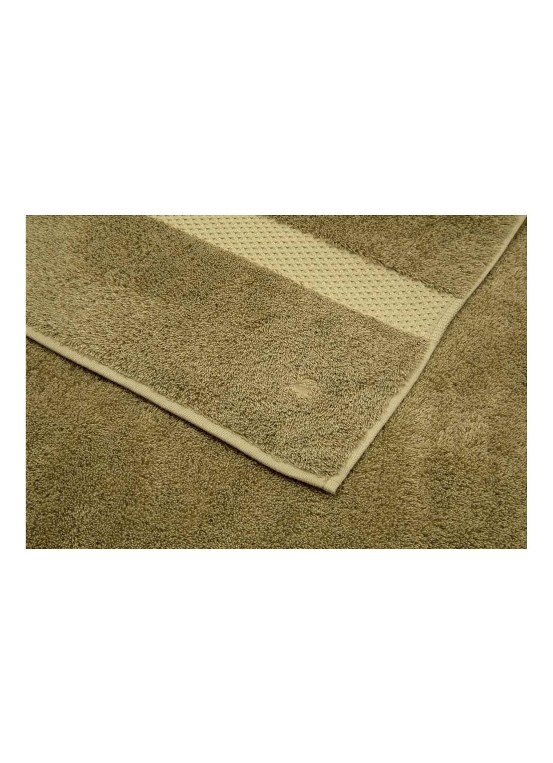 Yves Delorme Etoile badhanddoek - 700g/m2 - 70 x 140 cm - achterkant 3 brons