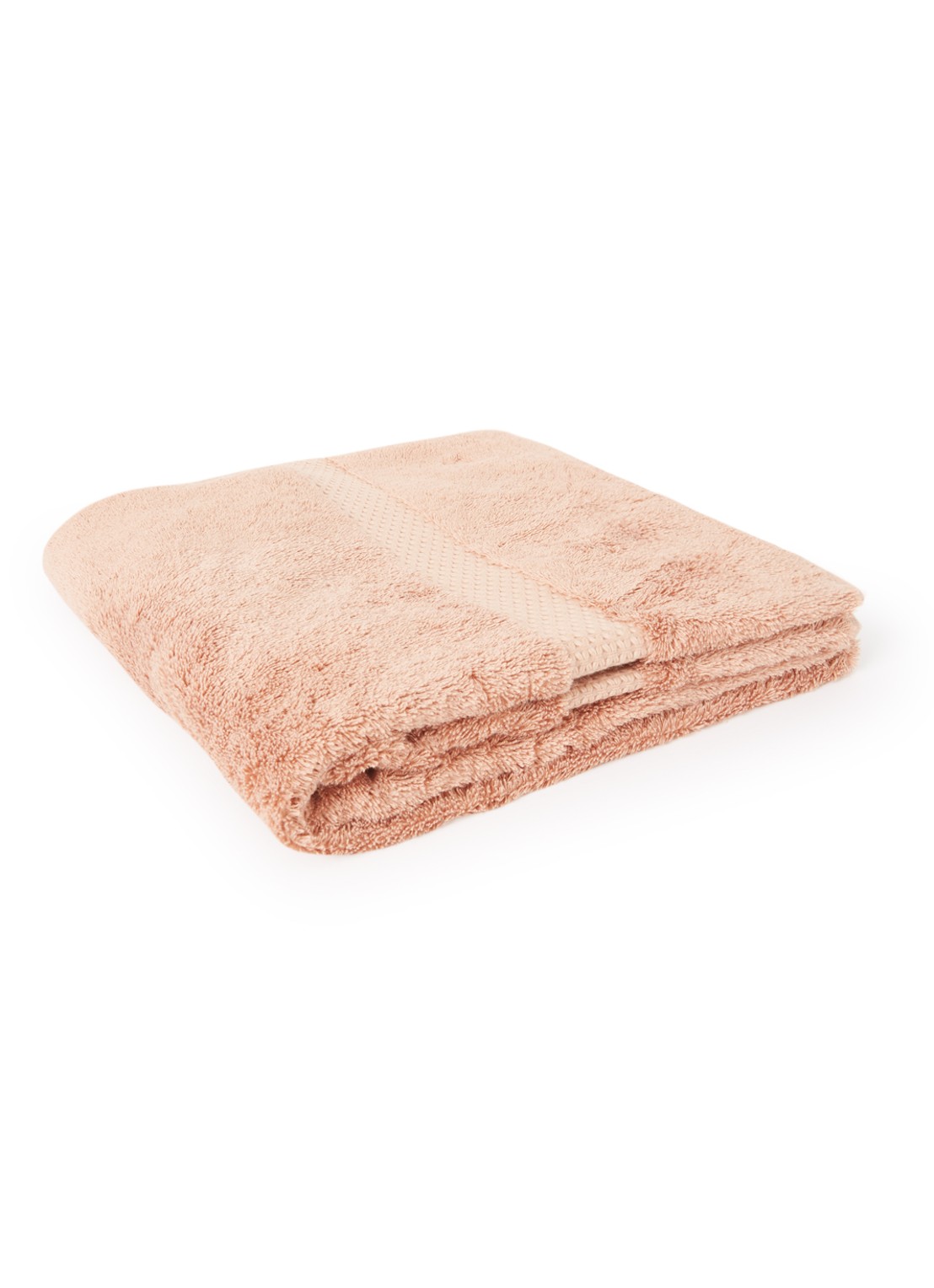 Yves Delorme Etoile badhanddoek - 700g/m2 - 70 x 140 cm - voorkant orange