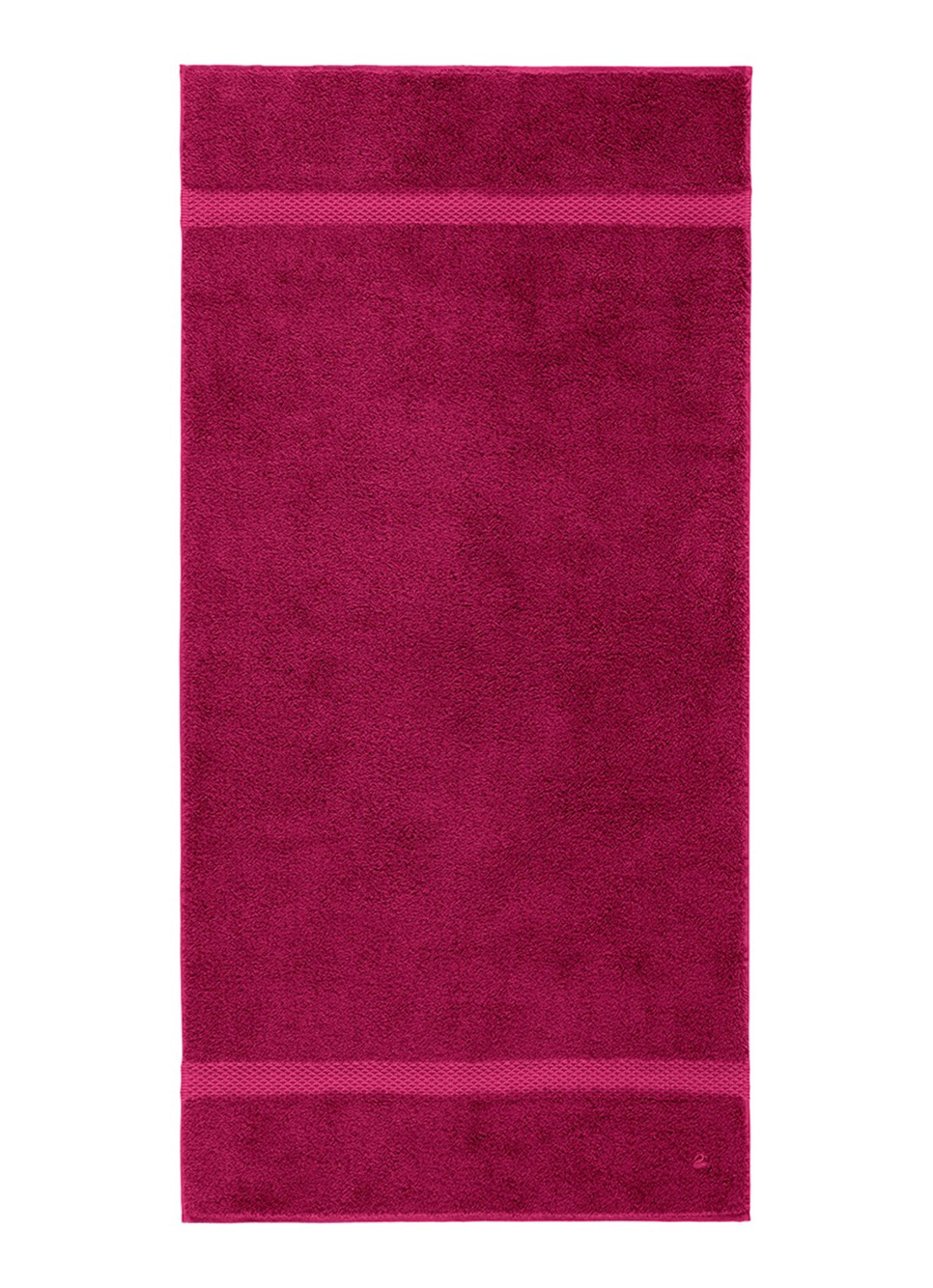 Yves Delorme Etoile badhanddoek - 700g/m2 - 70 x 140 cm - voorkant 3 fuchsia