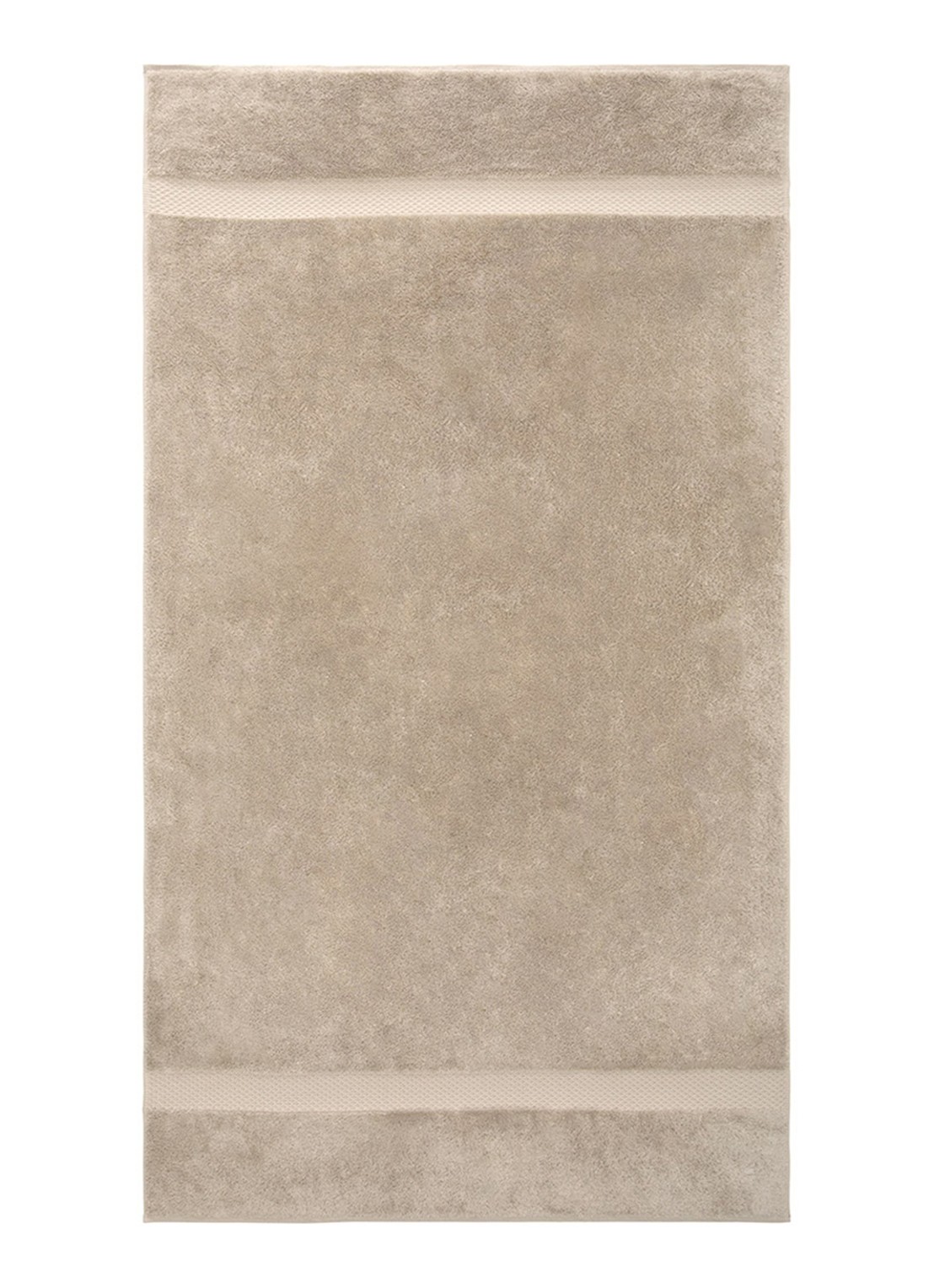 Yves Delorme Etoile badlaken - 700 gr/m2 - 92 x 160 cm - voorkant taupe