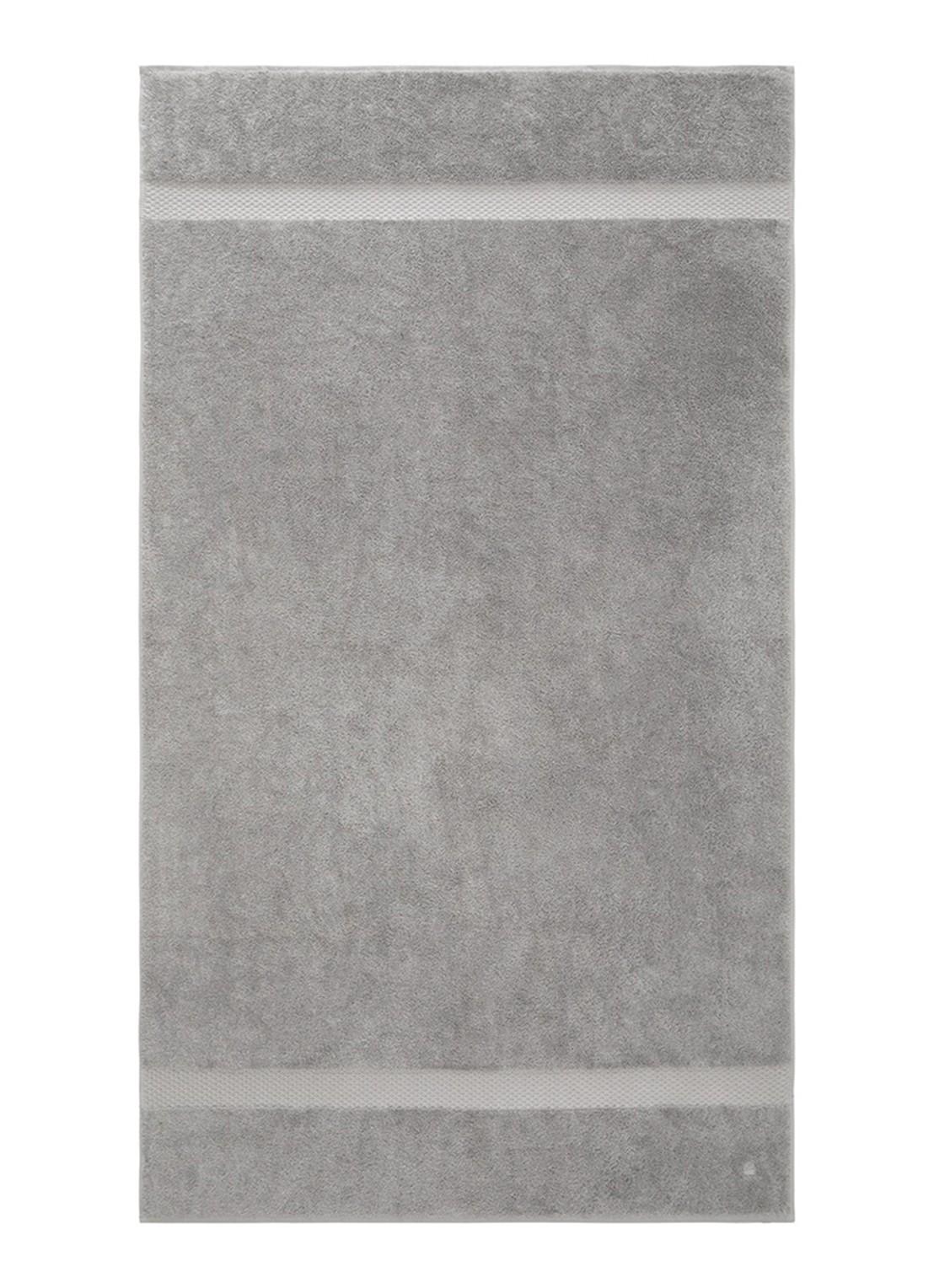Yves Delorme Etoile badlaken - 700 gr/m2 - 92 x 160 cm - voorkant middengrijs