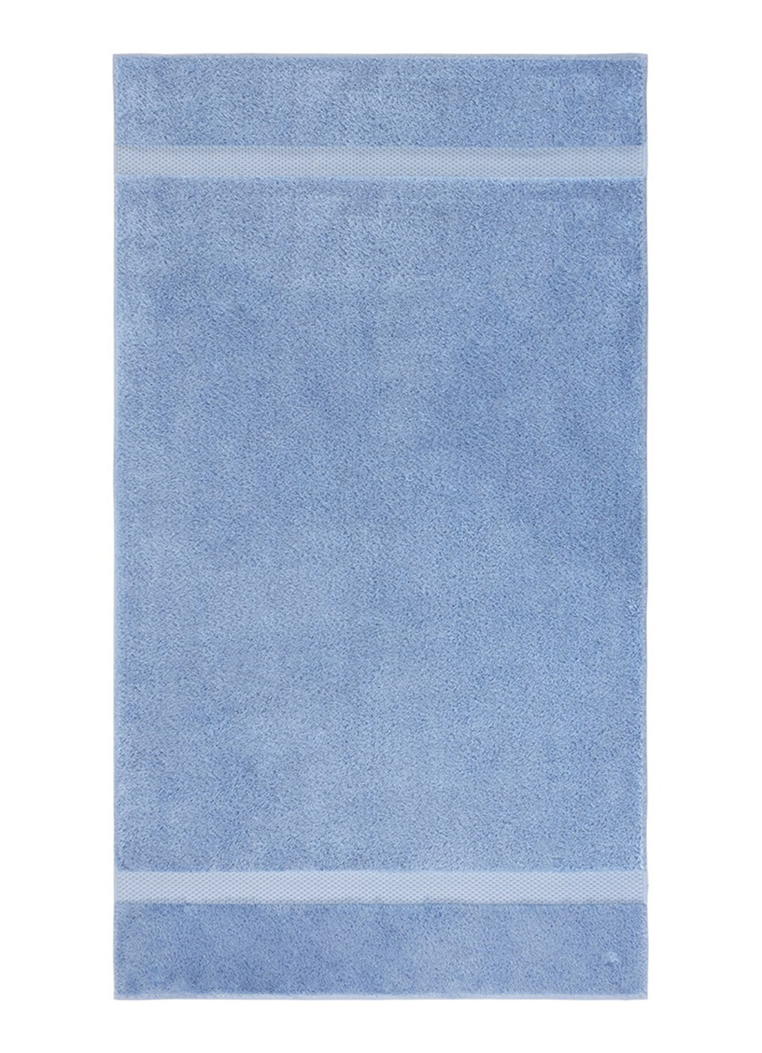 Yves Delorme Etoile badlaken - 700 gr/m2 - 92 x 160 cm - voorkant 2 middenblauw