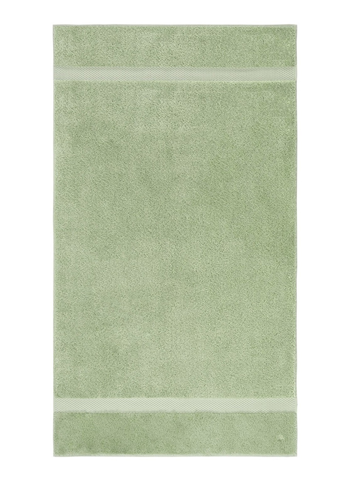 Yves Delorme Etoile badlaken - 700 gr/m2 - 92 x 160 cm - voorkant lindegroen