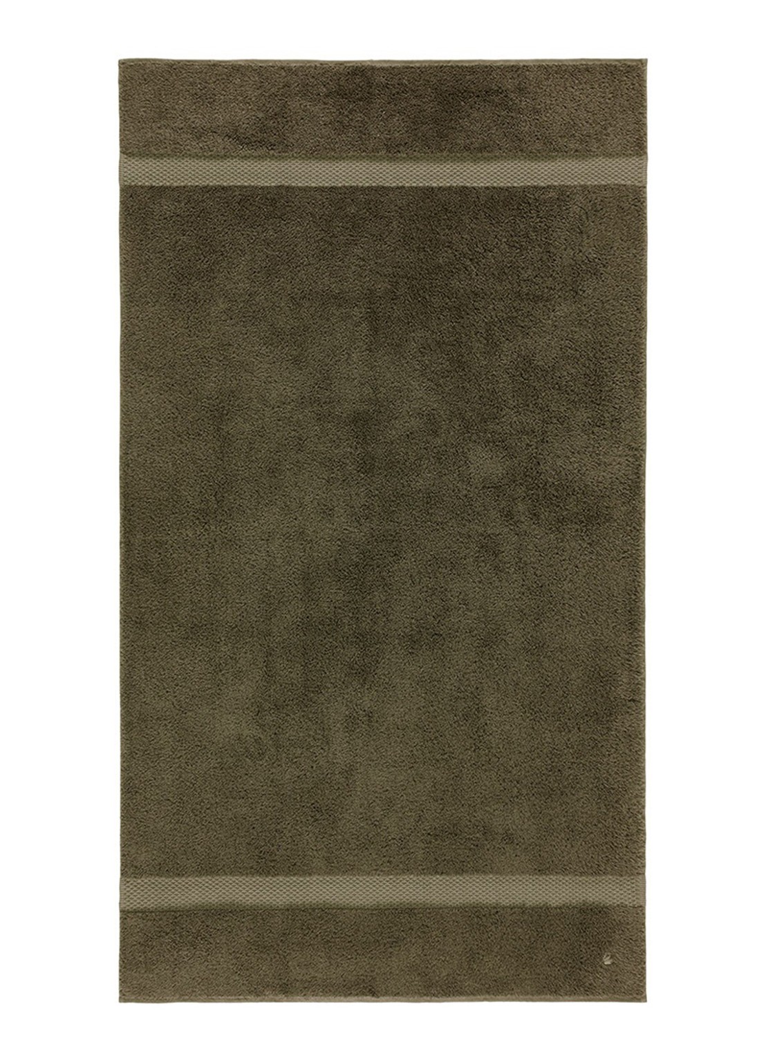 Yves Delorme Etoile badlaken - 700 gr/m2 - 92 x 160 cm - voorkant khaki