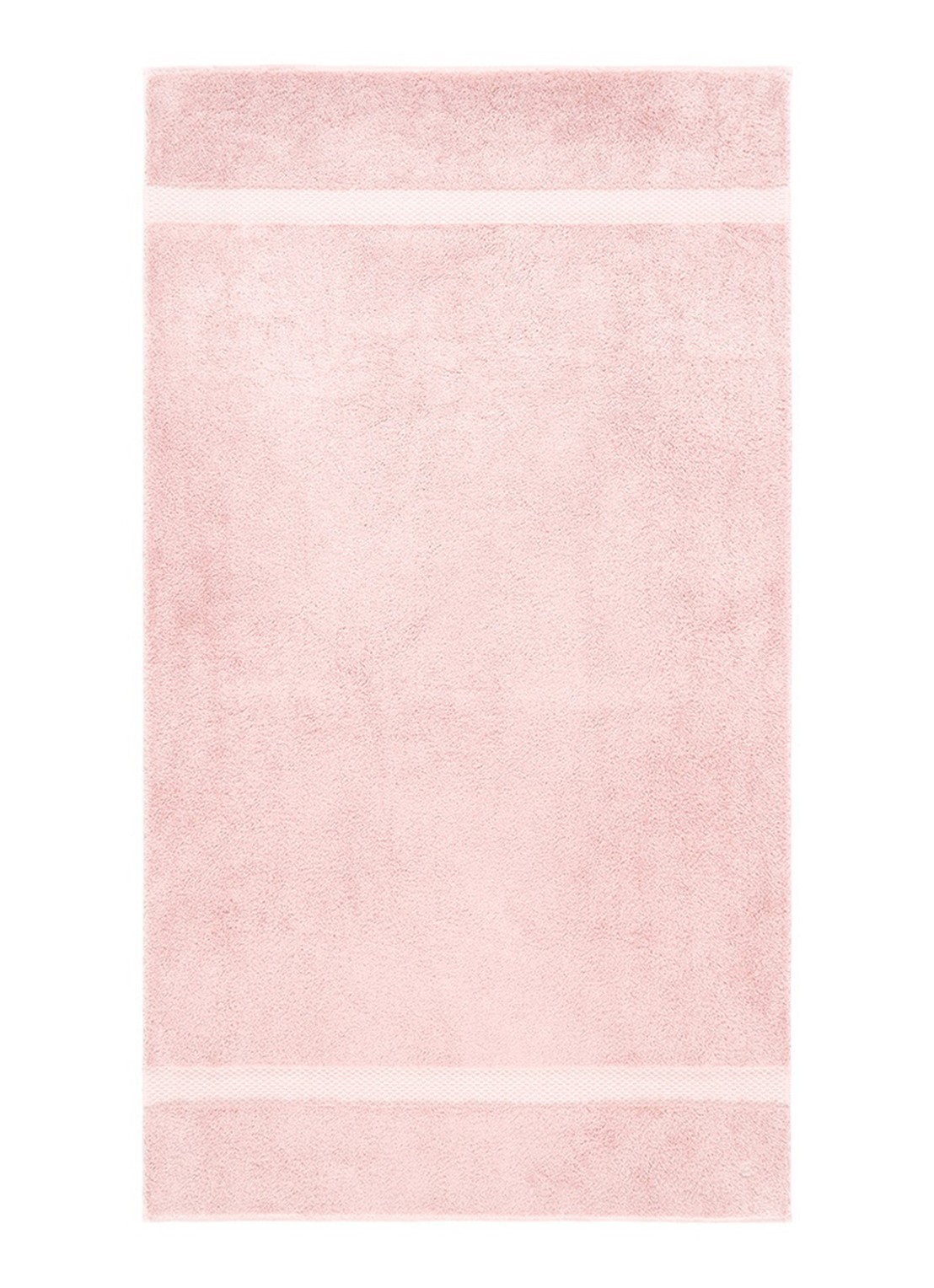 Yves Delorme Etoile badlaken - 700 gr/m2 - 92 x 160 cm - voorkant 3 lichtroze