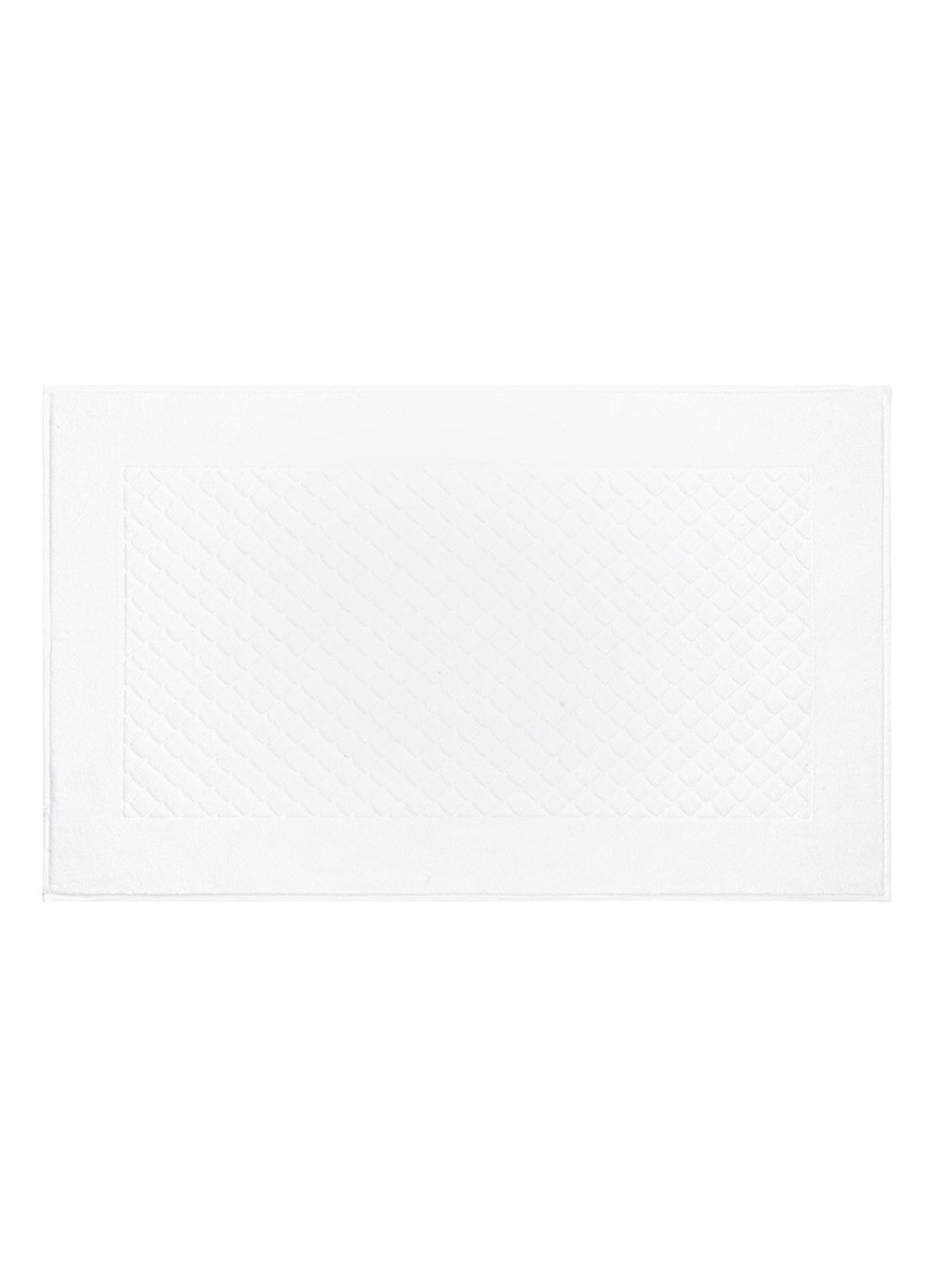 Yves Delorme Etoile badmat 55 x 90 cm - voorkant wit