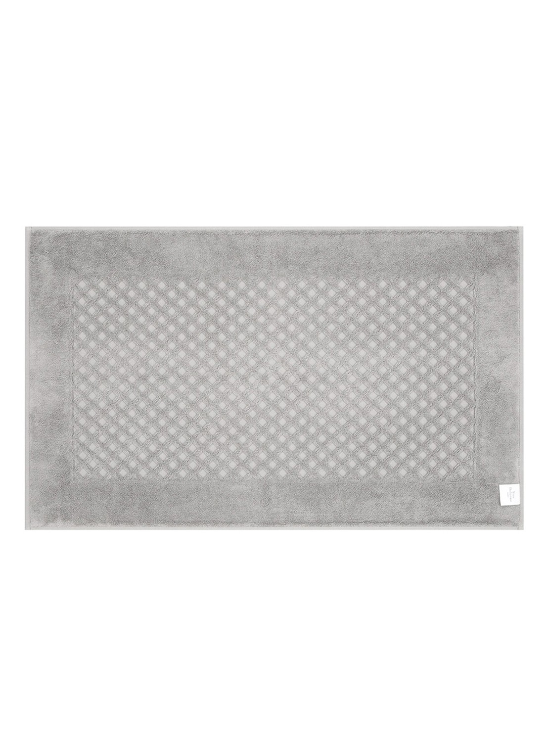 Yves Delorme Etoile badmat 55 x 90 cm - voorkant 2 middengrijs