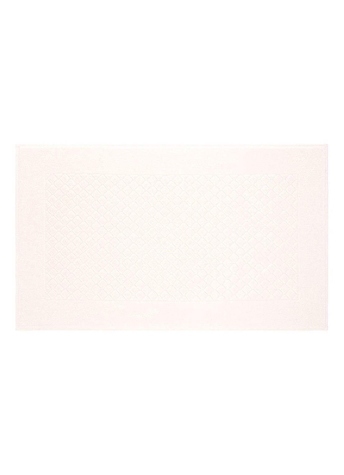 Yves Delorme Etoile badmat 55 x 90 cm - voorkant 2 vanillegeel