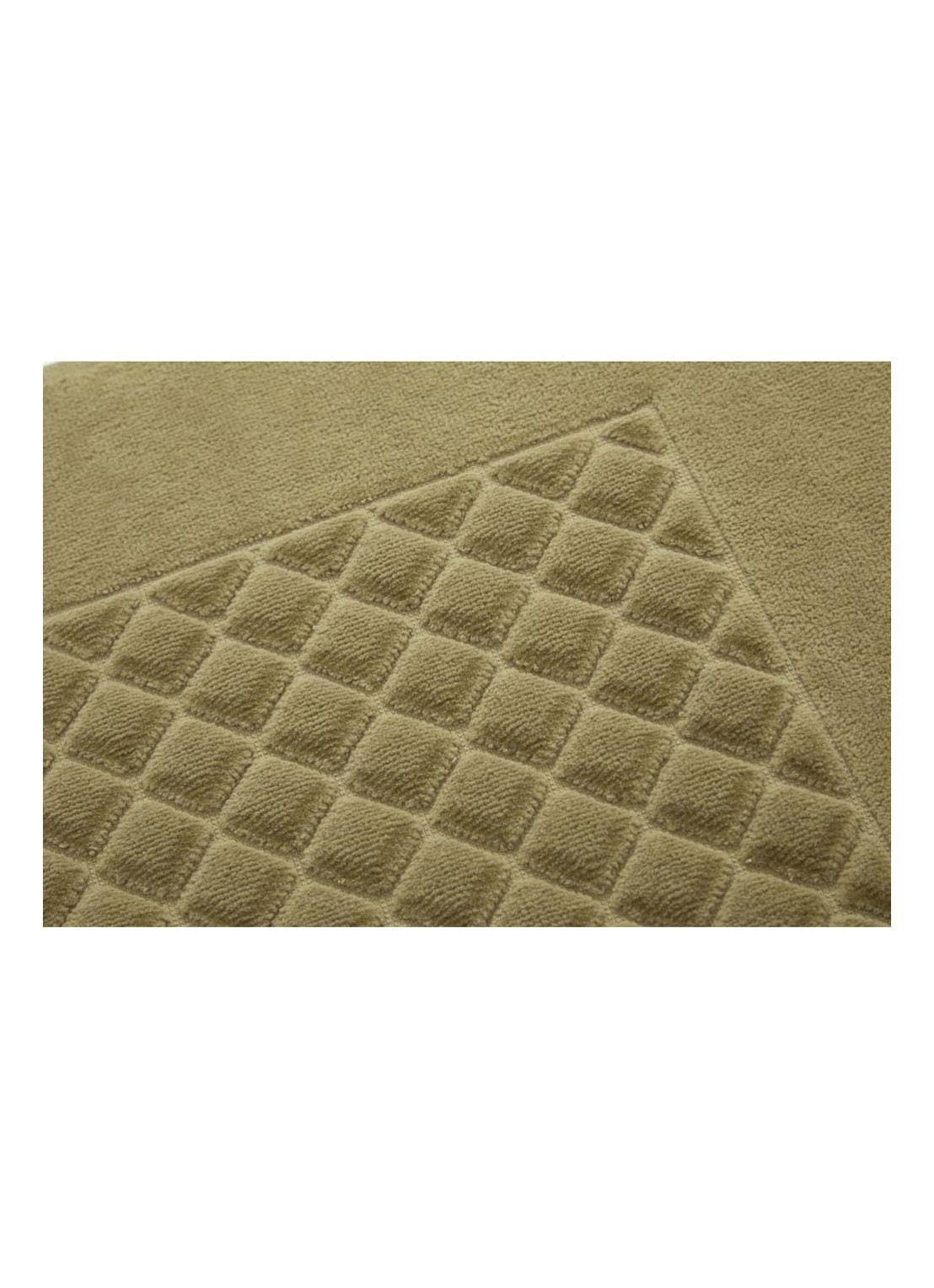 Yves Delorme Etoile badmat 55 x 90 cm - achterkant 2 brons