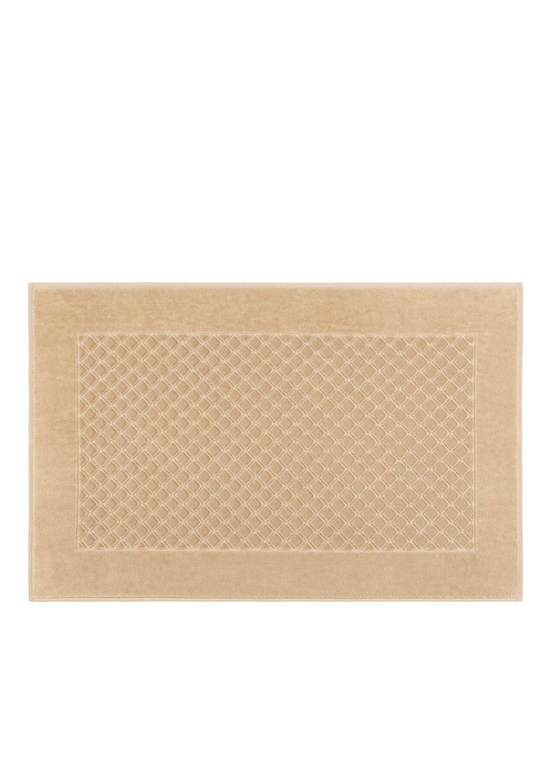 Yves Delorme Etoile badmat 55 x 90 cm - voorkant 3 beige