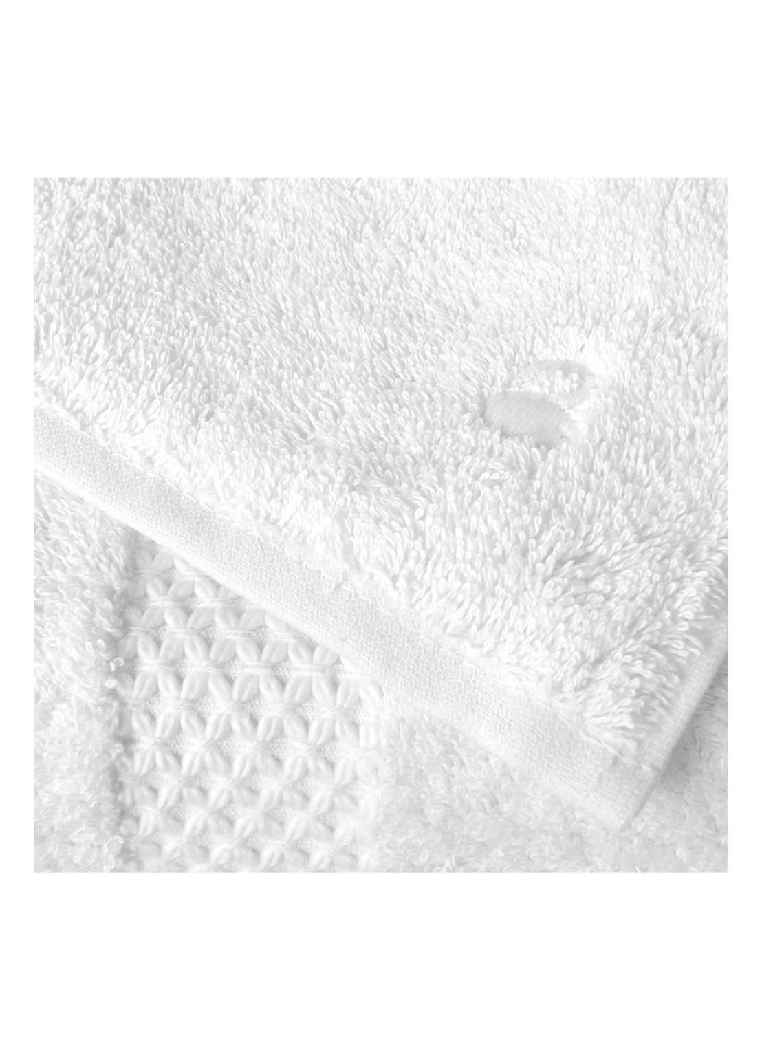 Yves Delorme Etoile badserie 700 gr/m2 - detail 5 wit
