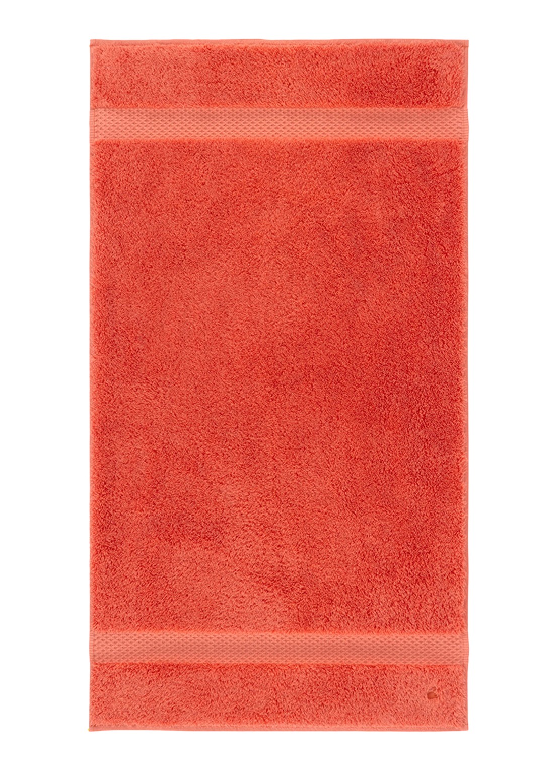 Yves Delorme Etoile badserie 700 gr/m2 - voorkant koraalrood