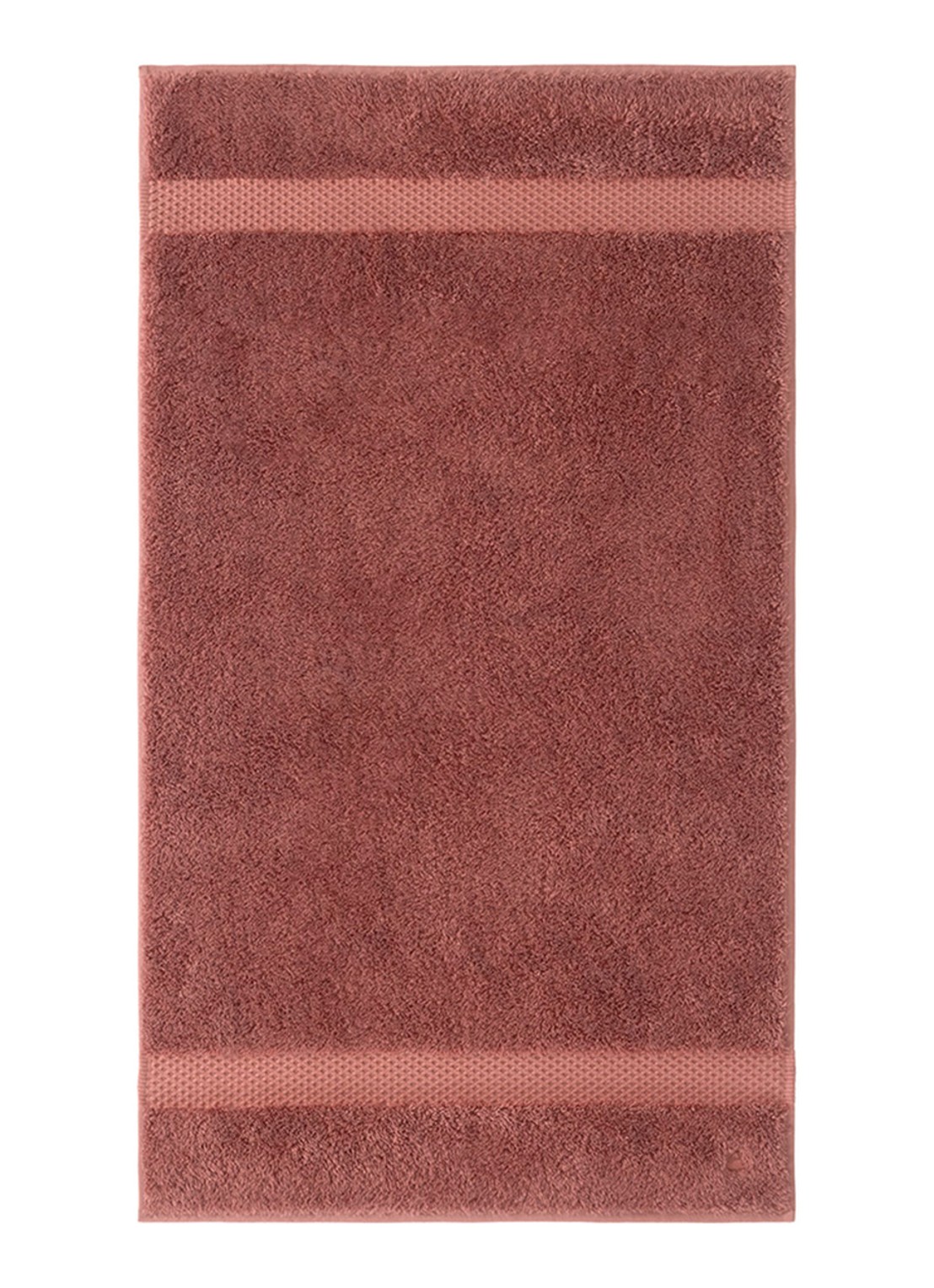Yves Delorme Etoile badserie 700 gr/m2 - voorkant 3 oranjebruin