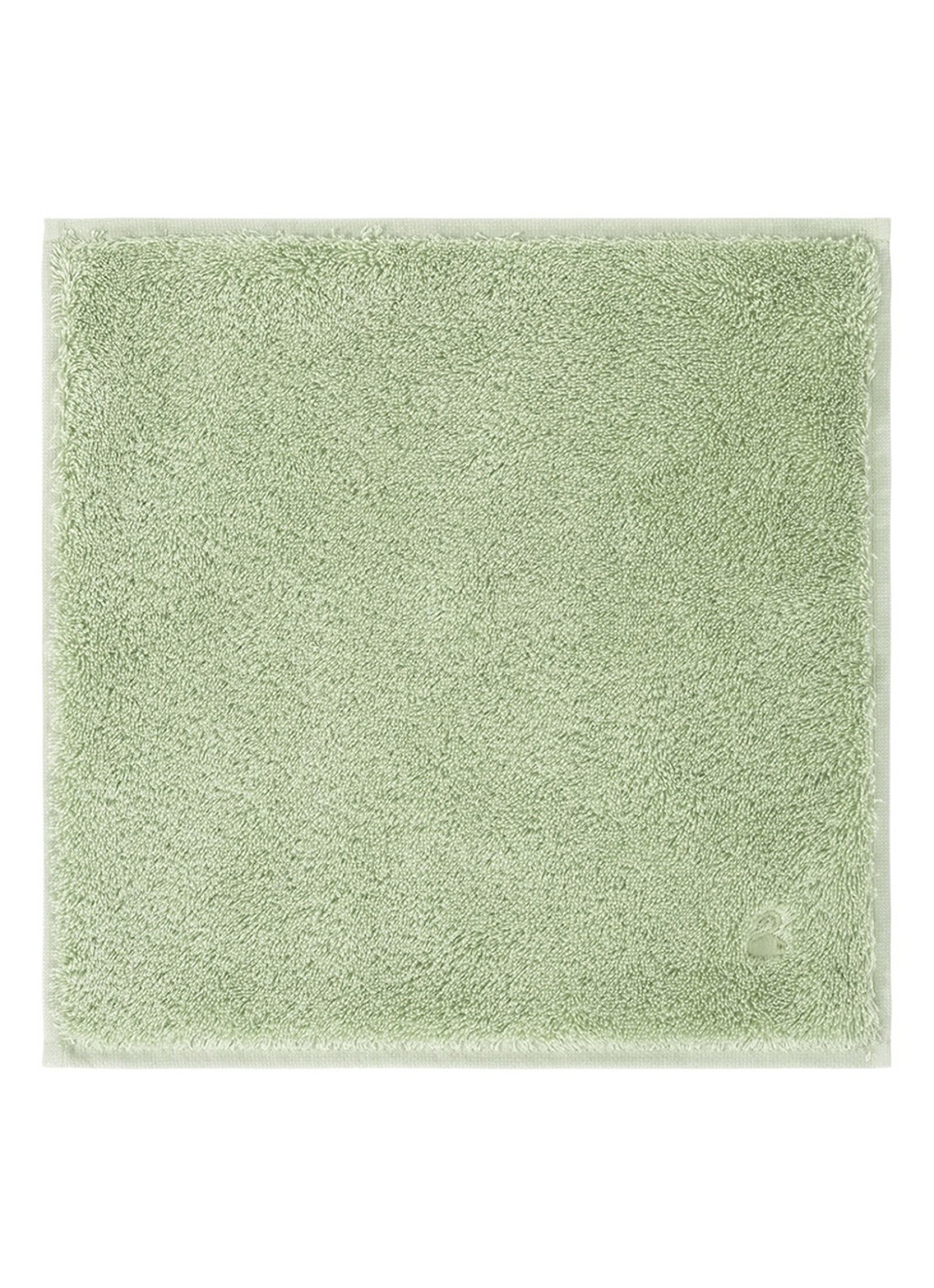 Yves Delorme Etoile gastendoek - 700 g/m² - 33 x 33 cm - voorkant lindegroen