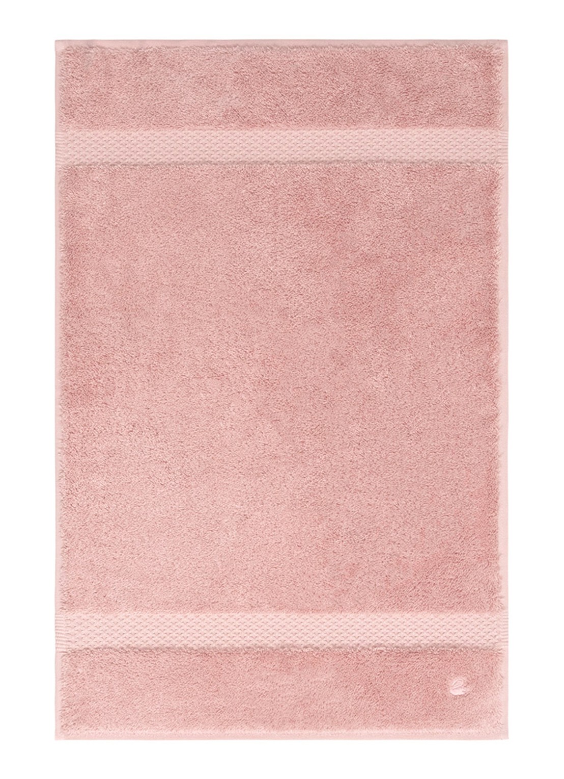 Yves Delorme Etoile gastendoek - 700 gr/m2 - 45 x 70 cm - voorkant roze
