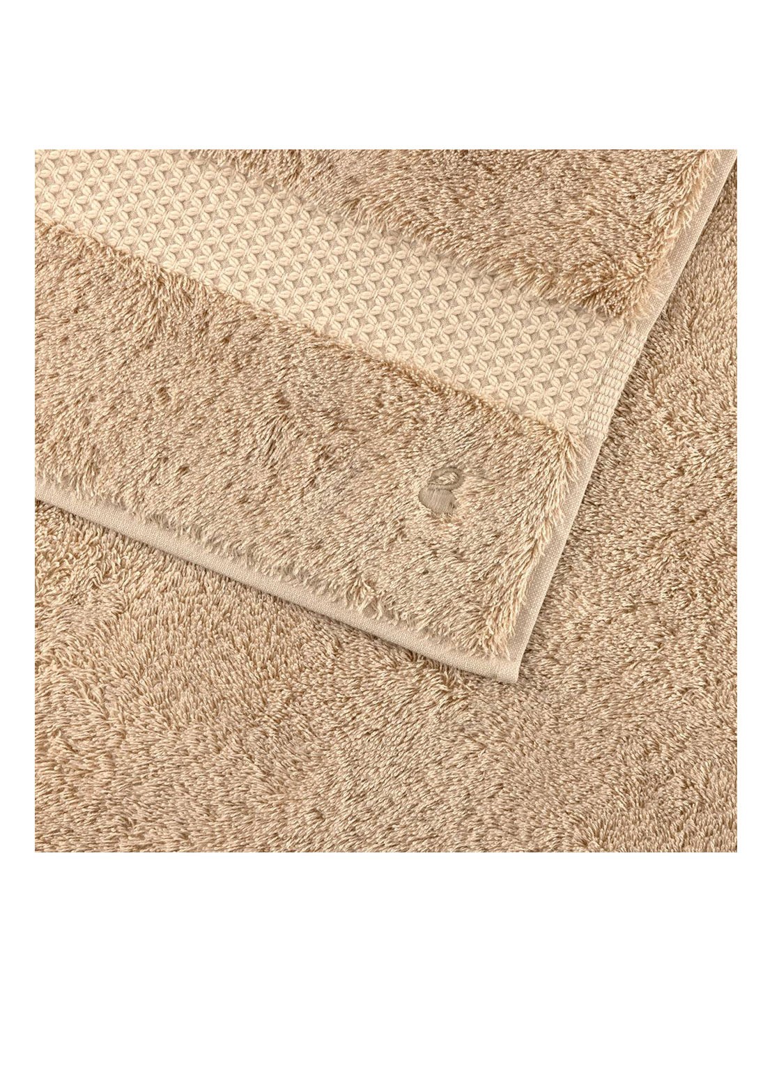 Yves Delorme Etoile gastendoek - 700 gr/m2 - 45 x 70 cm - achterkant beige