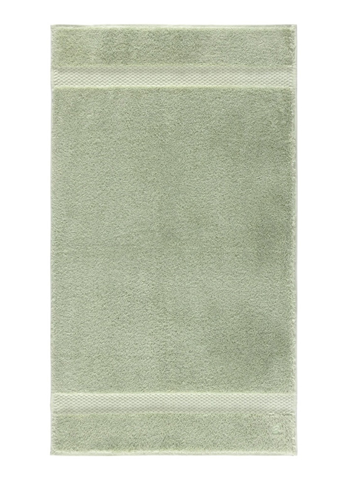 Yves Delorme Etoile gastendoek - 700 gr/m2 - 45 x 70 cm - voorkant 3 lindegroen