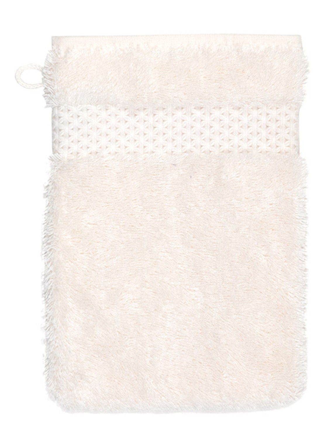 Yves Delorme Etoile washand - 700 gr/m2 - 16 x 22 cm - voorkant zand