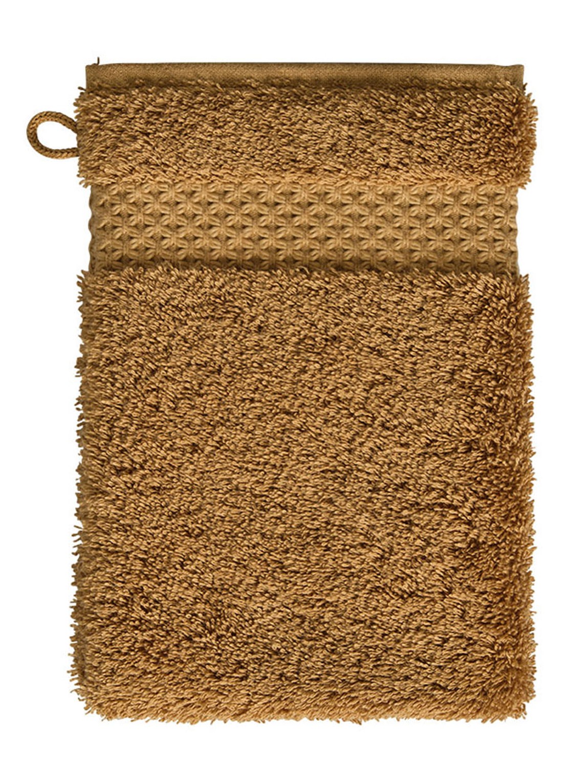 Yves Delorme Etoile washand - 700 gr/m2 - 16 x 22 cm - voorkant 3 goud