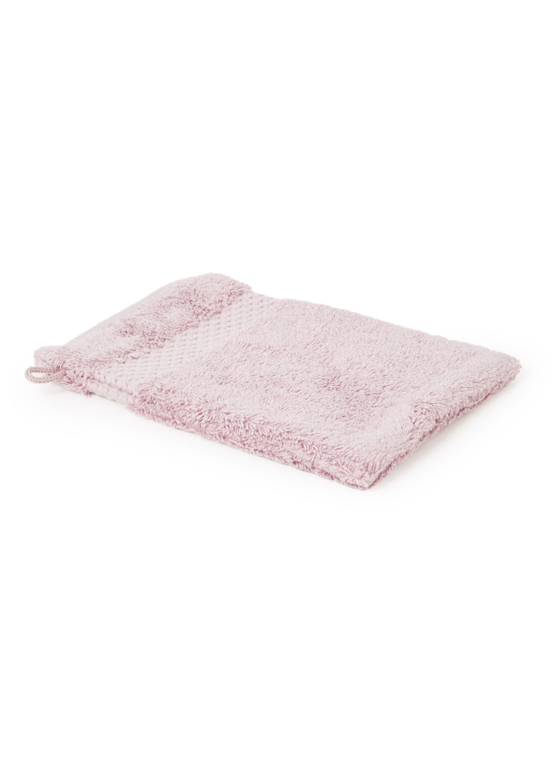 Yves Delorme Etoile washand - 700 gr/m2 - 16 x 22 cm - voorkant lichtroze