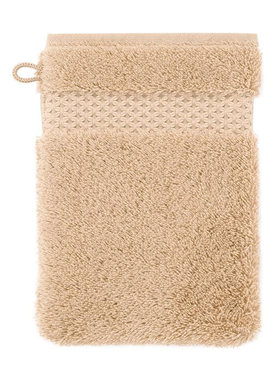 Yves Delorme Etoile washand - 700 gr/m2 - 16 x 22 cm - voorkant orange