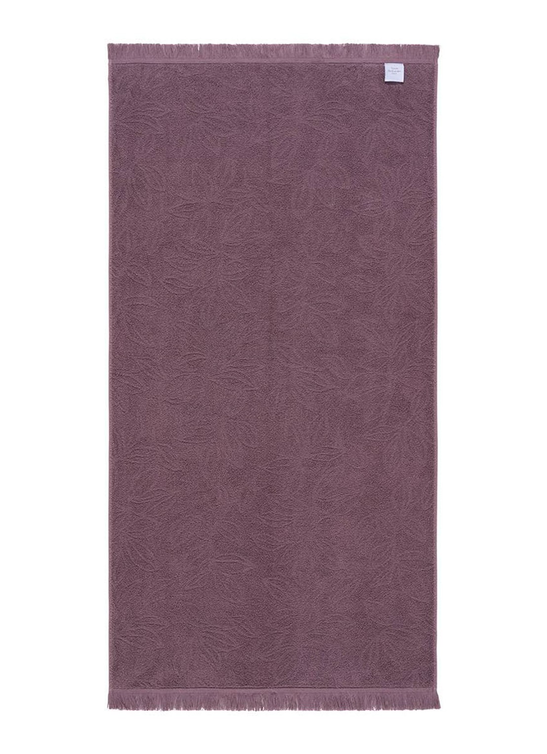 Yves Delorme Givre badlaken - 530 g/m 70 x 140 cm - voorkant 6 paars