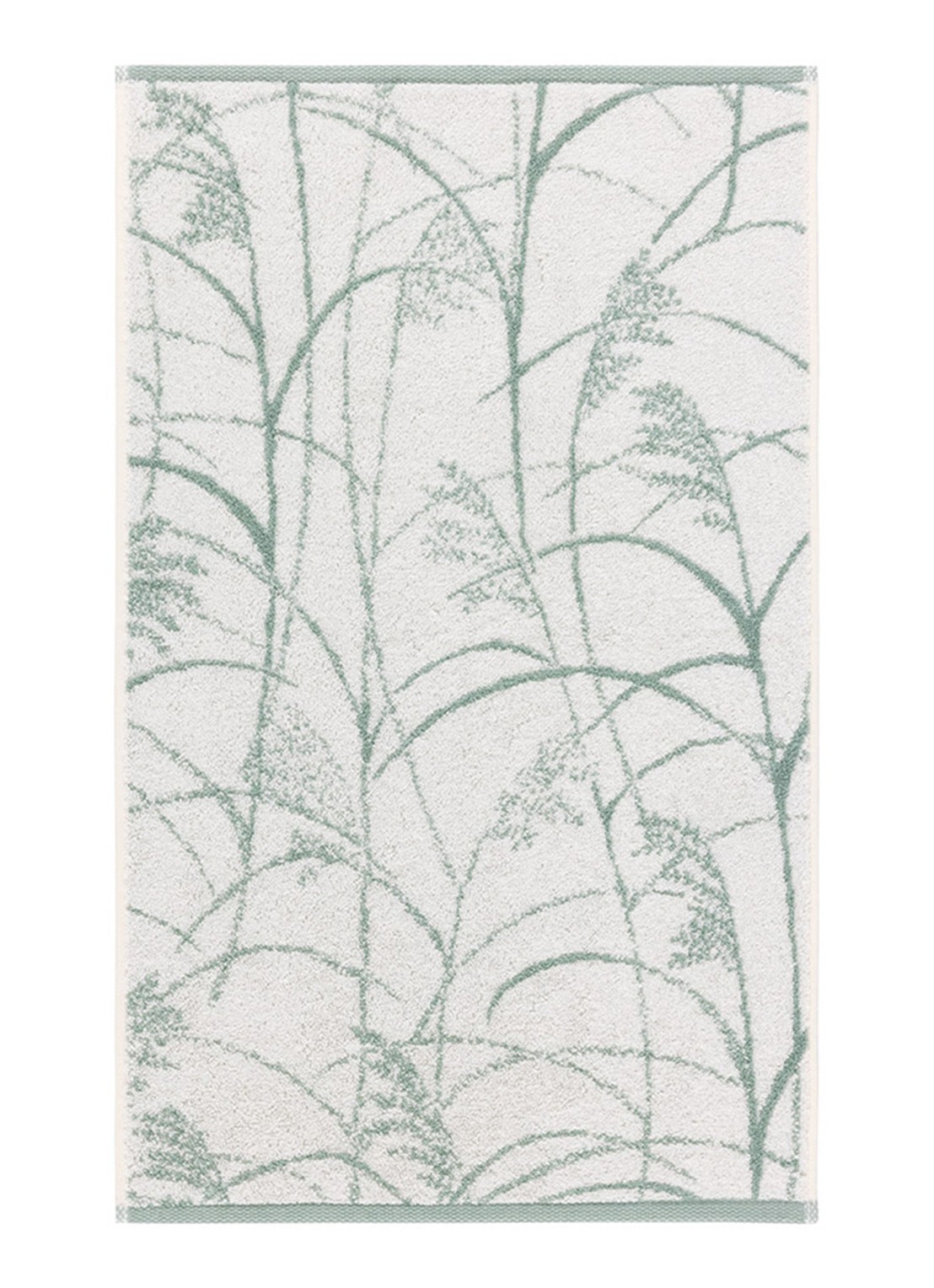 Yves Delorme Graminee gastendoek - 42 x 70 cm - voorkant gebroken wit