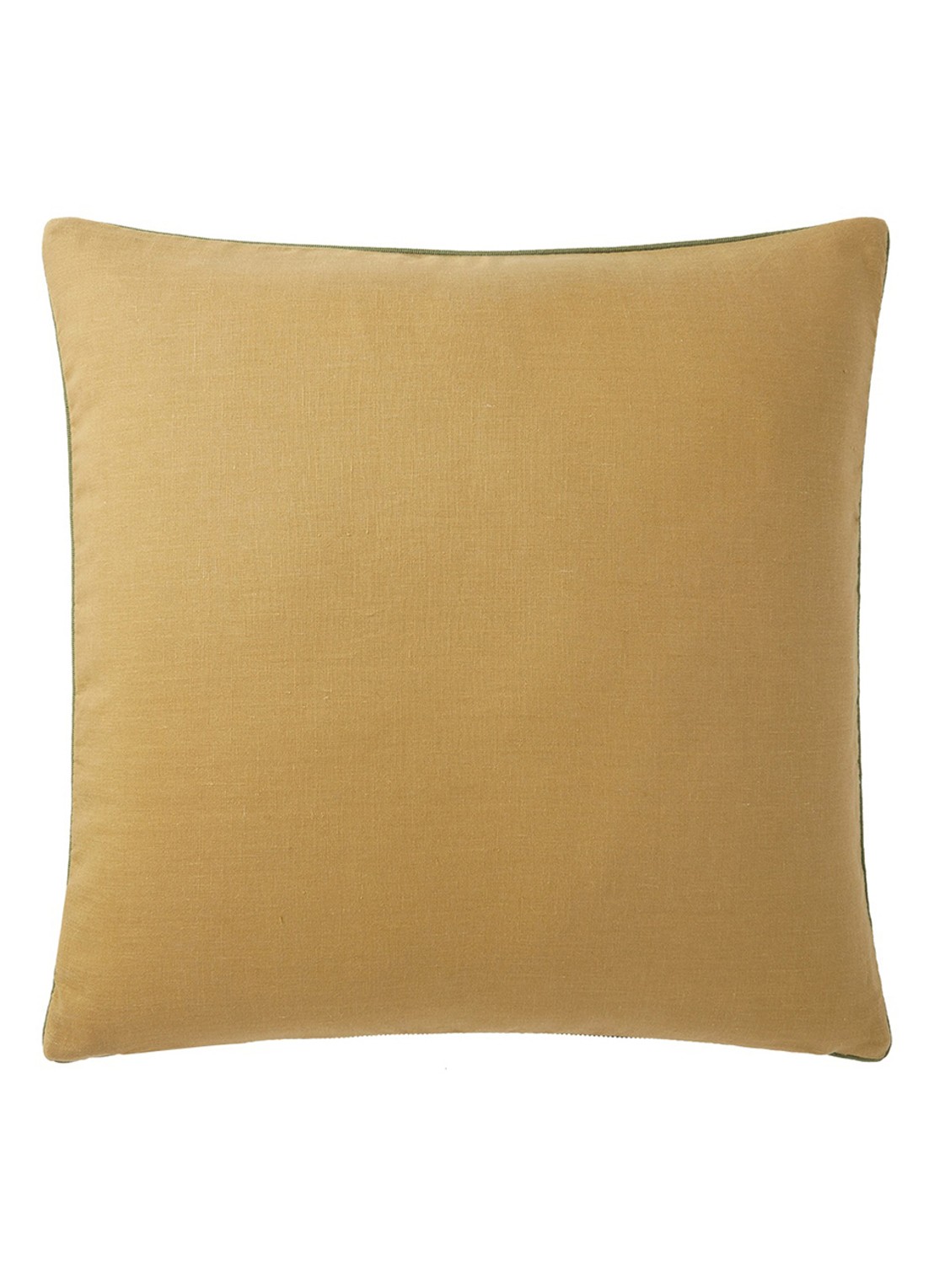 Yves Delorme Lande sierkussenhoes 45 x 45 cm - achterkant lichtblauw